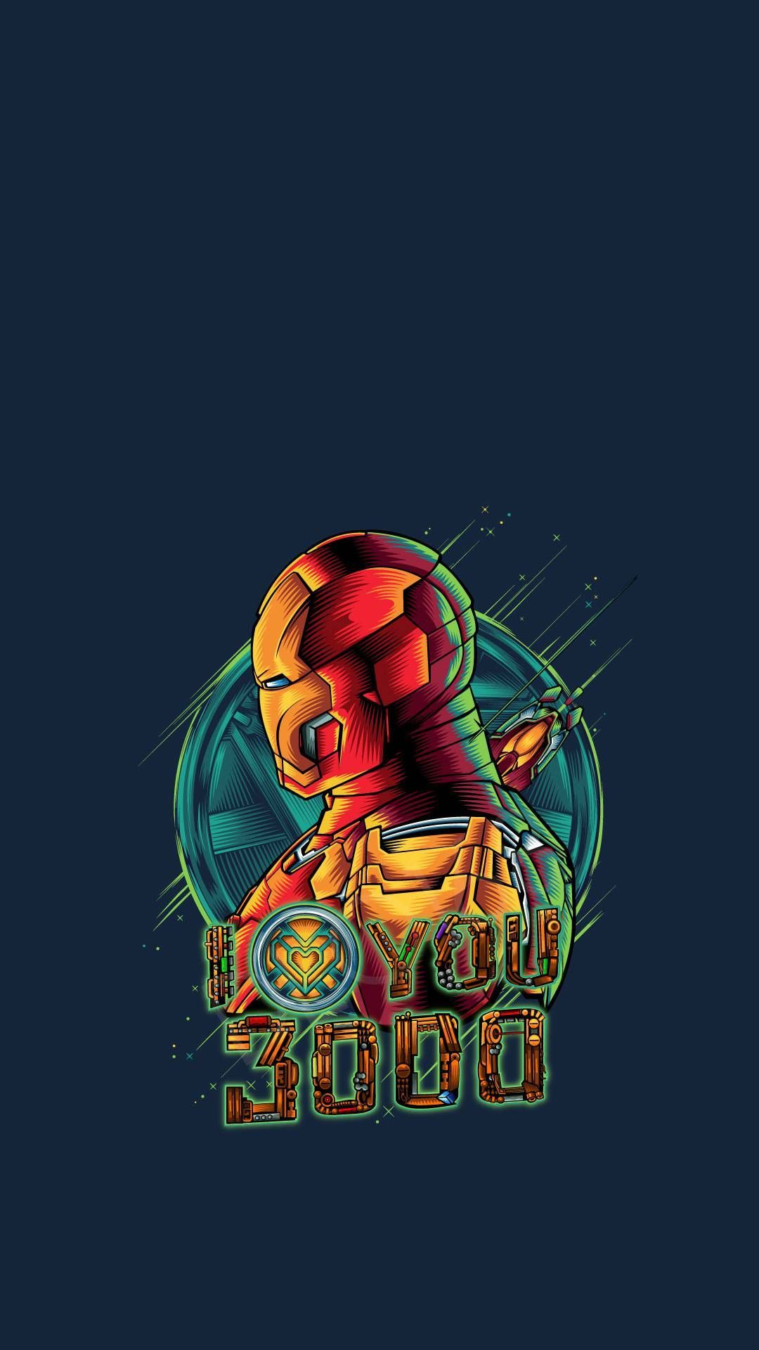 Iron Man Art I Love You 3000 IPhone Wallpaper. Iron man art