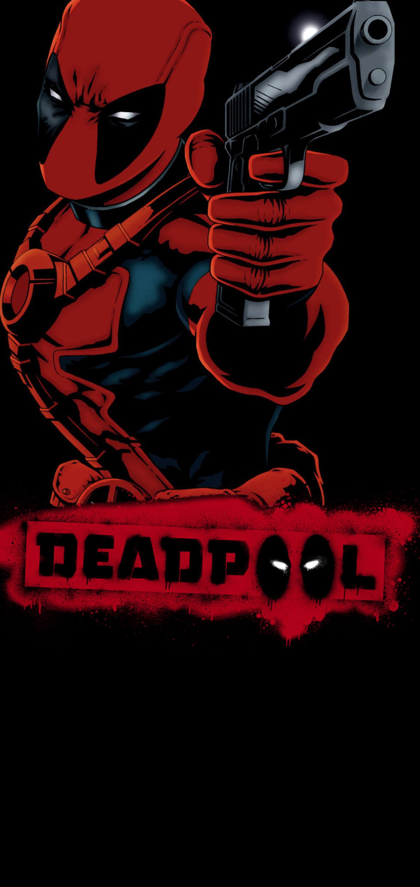 Deadpool By Killaqueeeeen Galaxy S10 Hole Punch Wallpaper