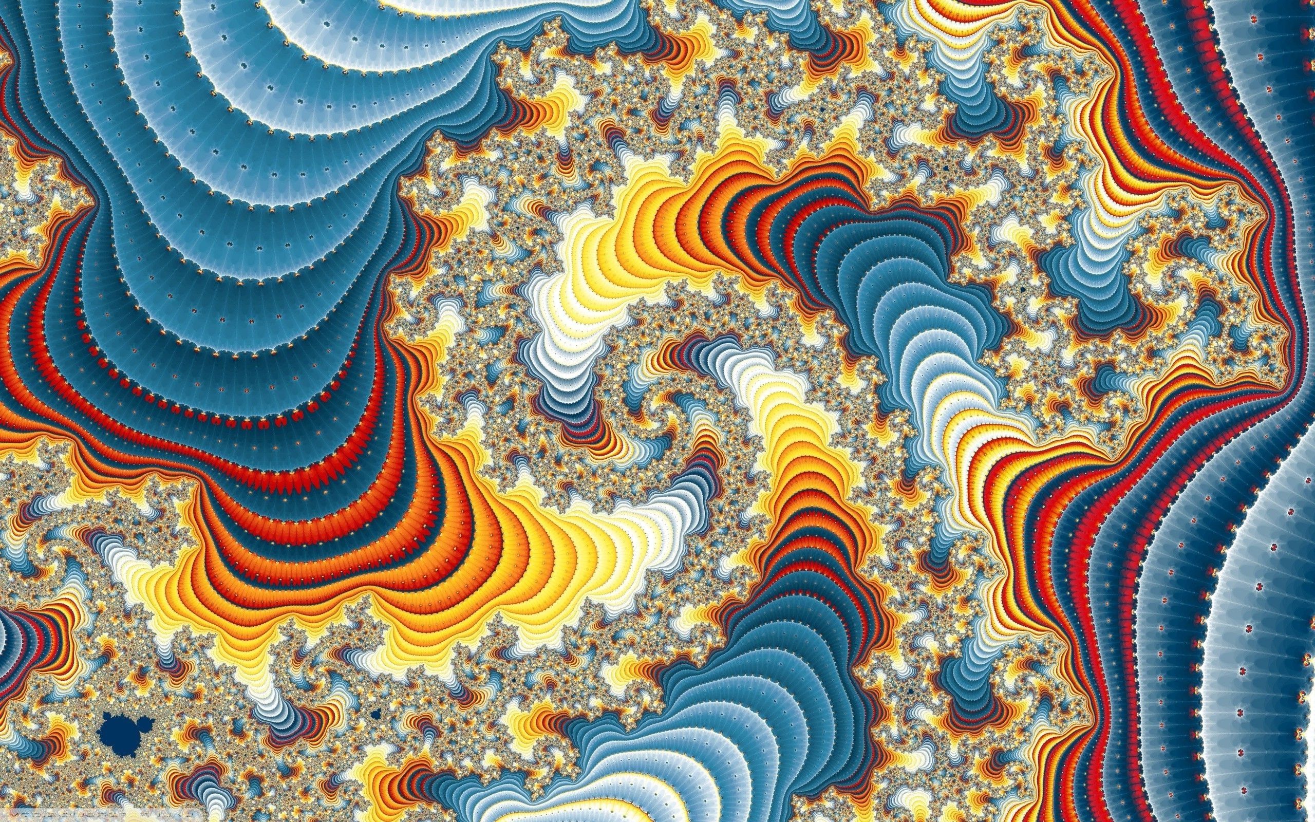 fractal, Abstract, Digital Art, Psychedelic Wallpaper HD