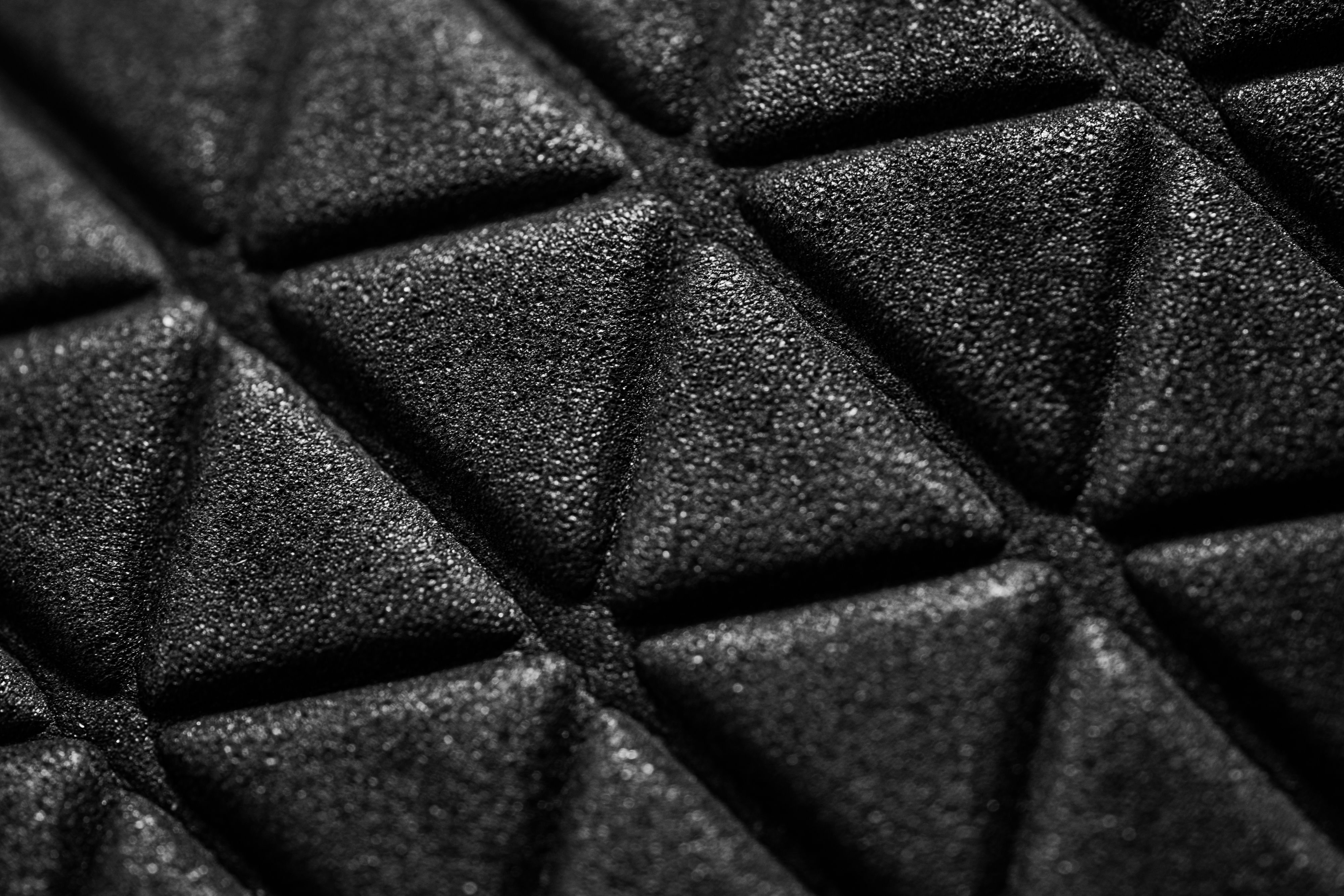 Triangle 3D Abstract Macro Pattern Free
