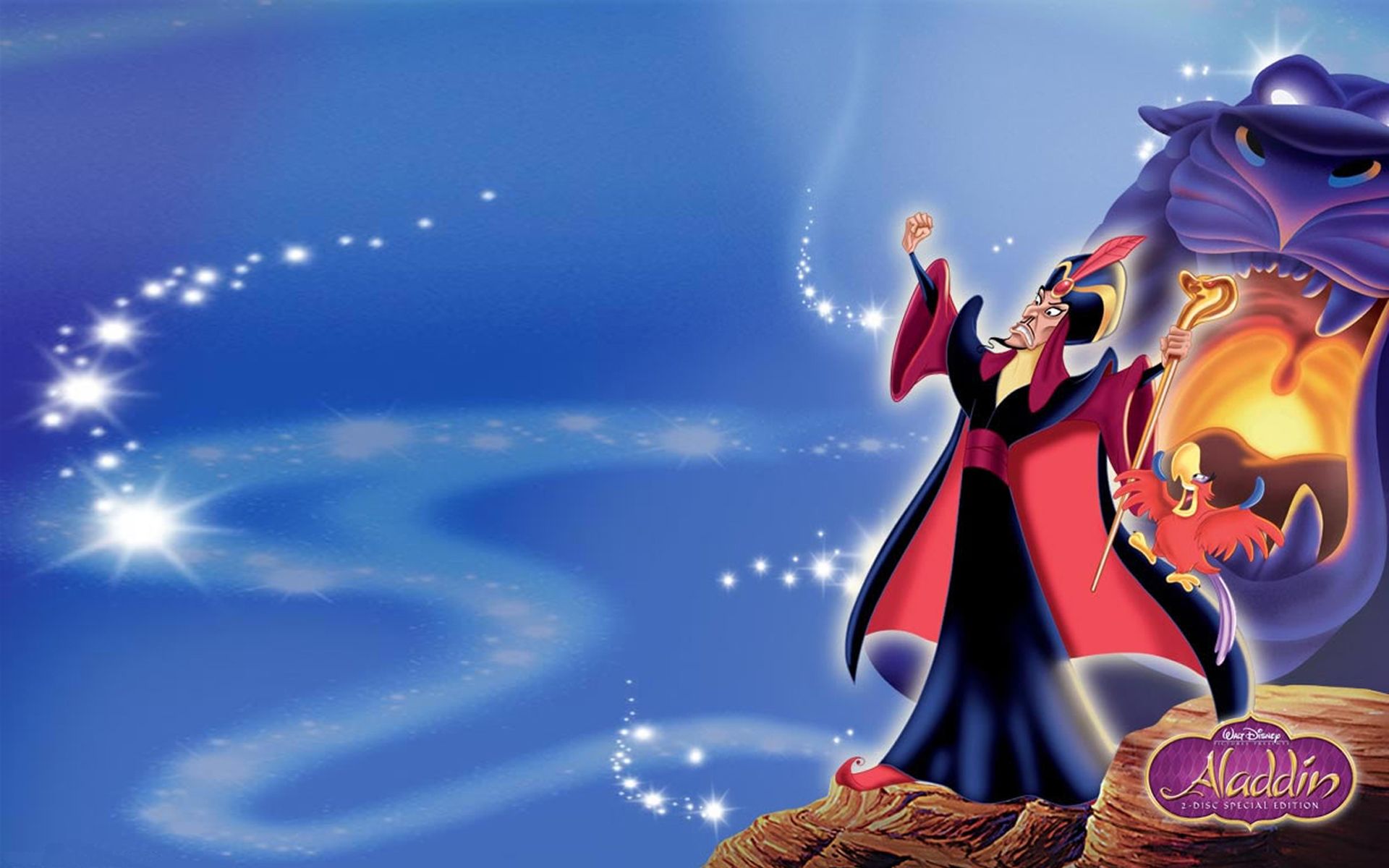 Aladdin Cartoon The Return Of The Jafar Wizard HD Wallpaper