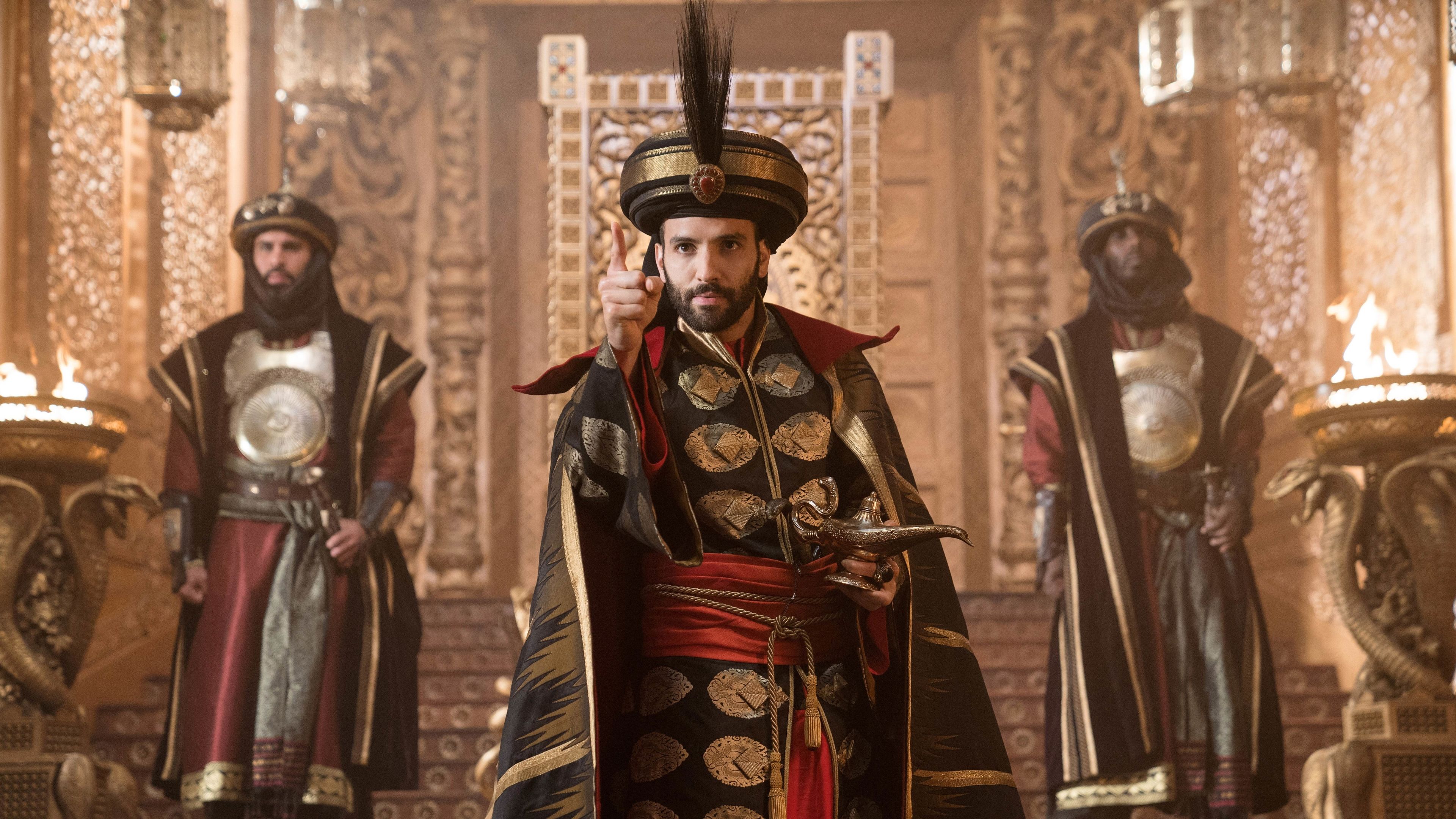 Marwan Kenzari as Jafar in Aladdin Movie 4K Wallpaper