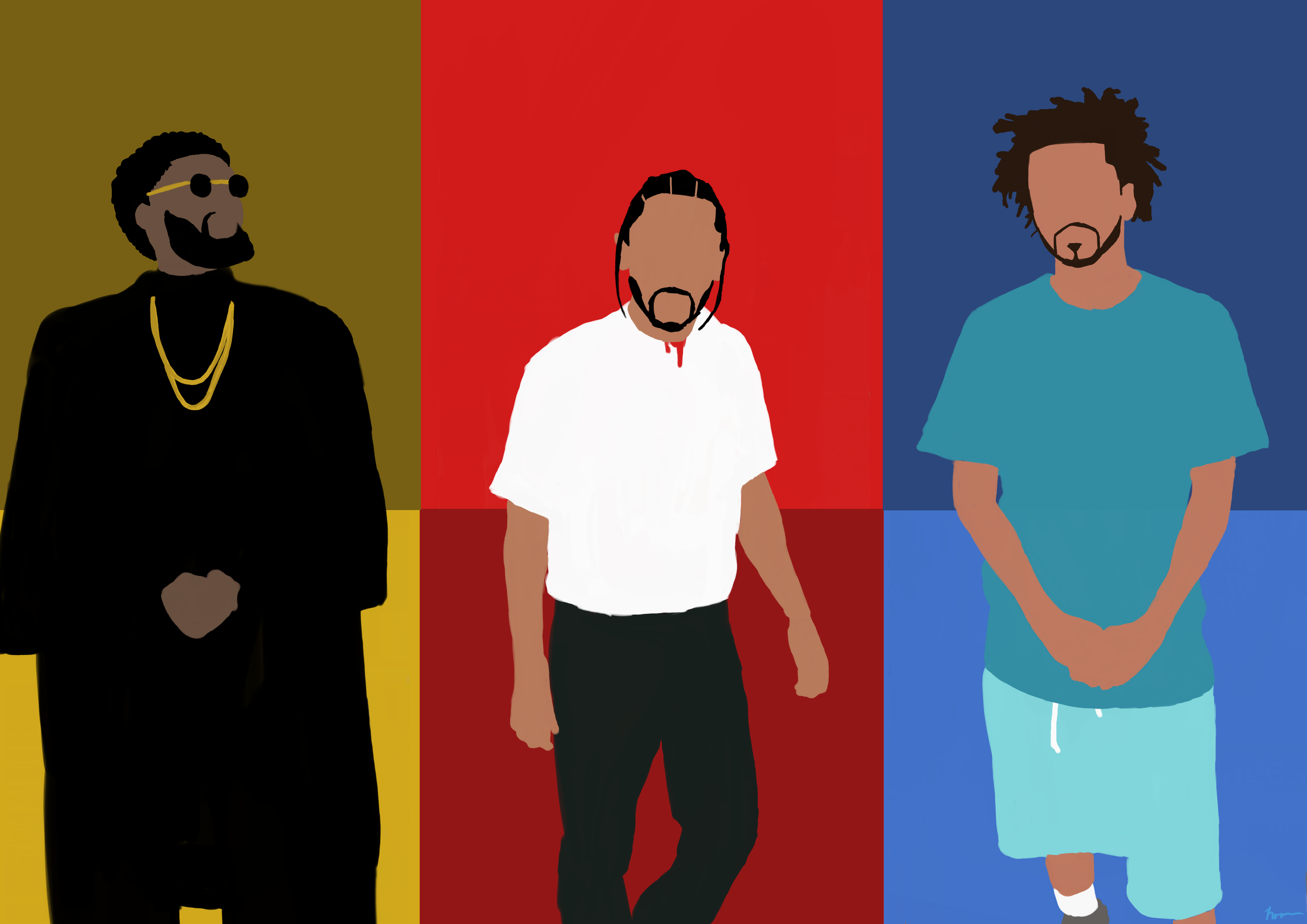 Krit, Kendrick, Cole Wallpaper. KINGS