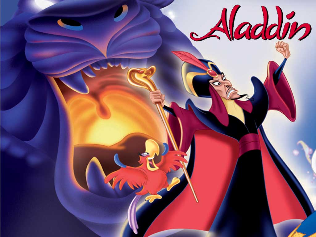Cartoon Picture: Disney Aladin & Jasmine Wallpaper