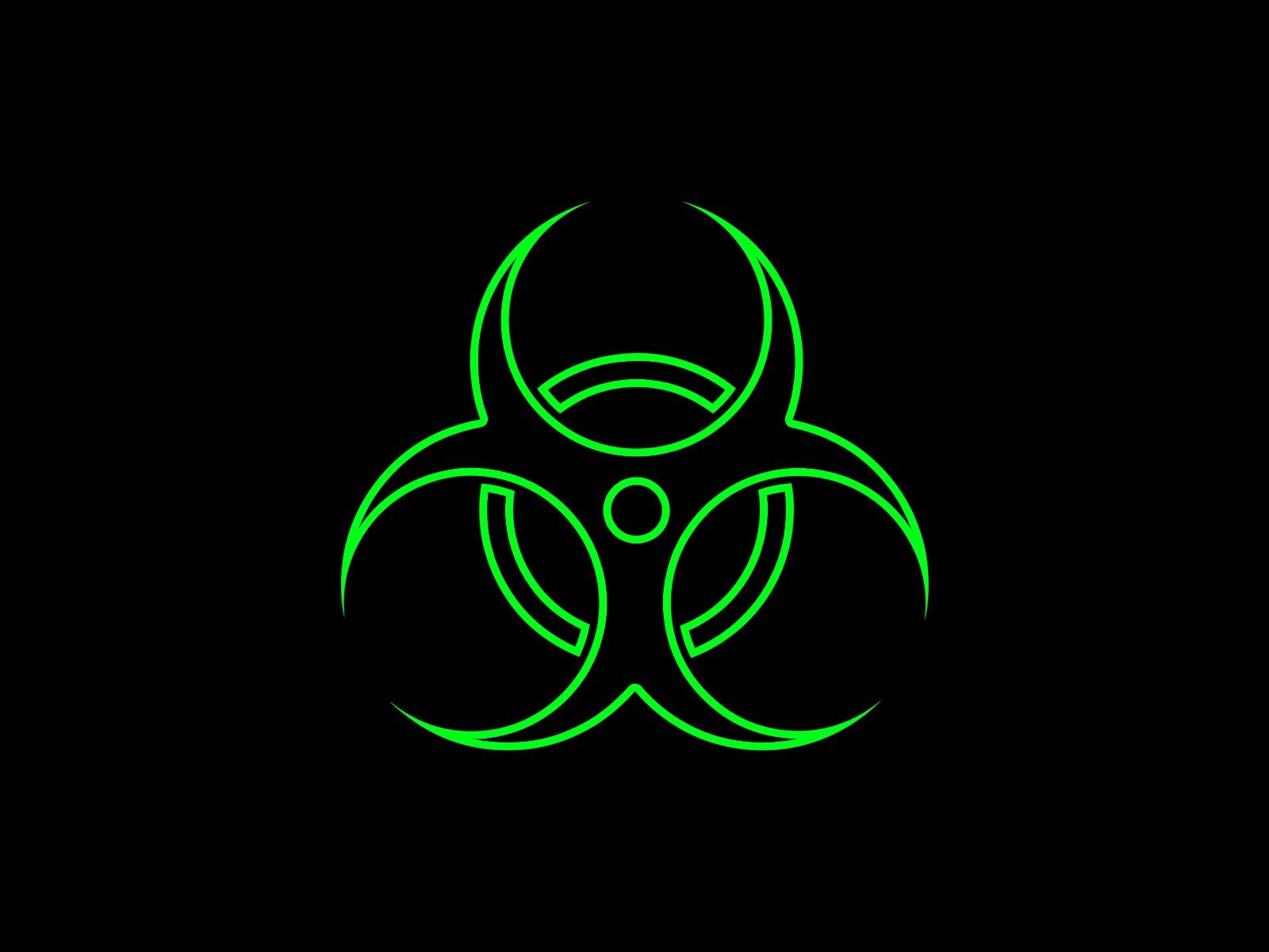 Free download 1600x1200 Toxic Hazard desktop wallpaper and stock