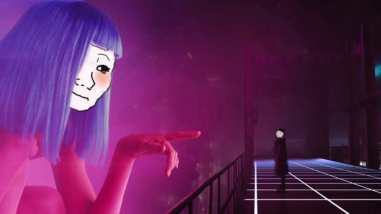 Hours Minimalist 4K Screensaver. Relaxing HD Neon Cyberpunk