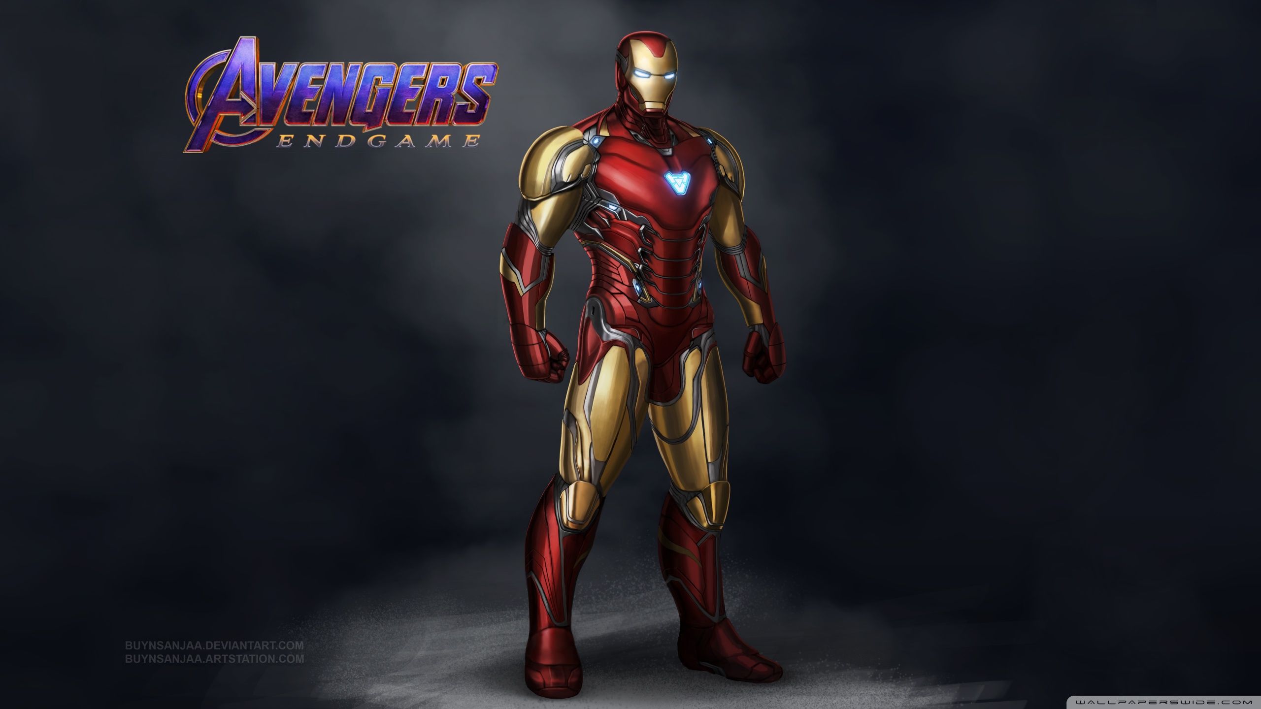 Avengers Endgame Iron Man Mark 85 Ultra HD Desktop Background