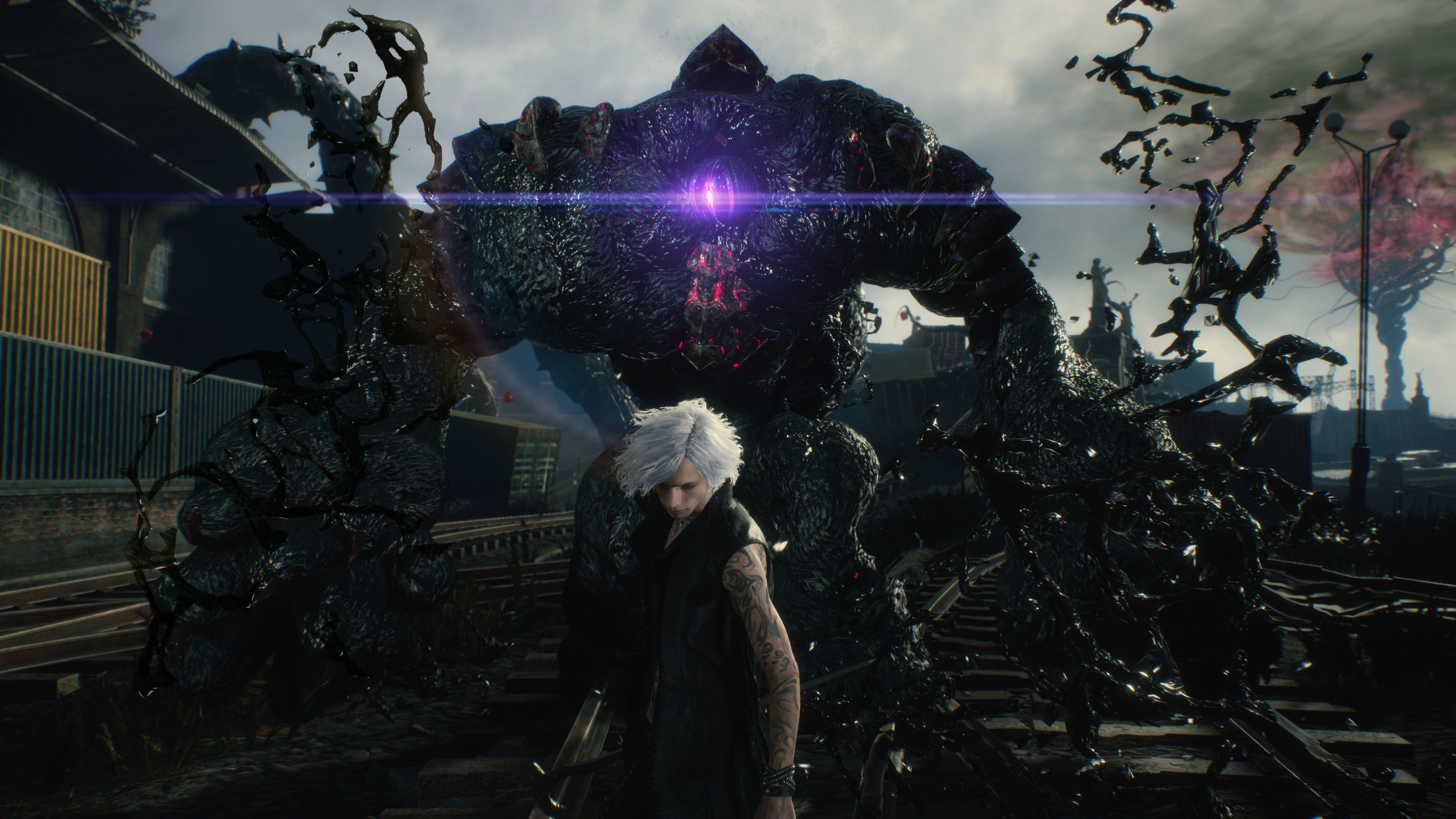 Free download V club image v white hair devil may cry 5 HD