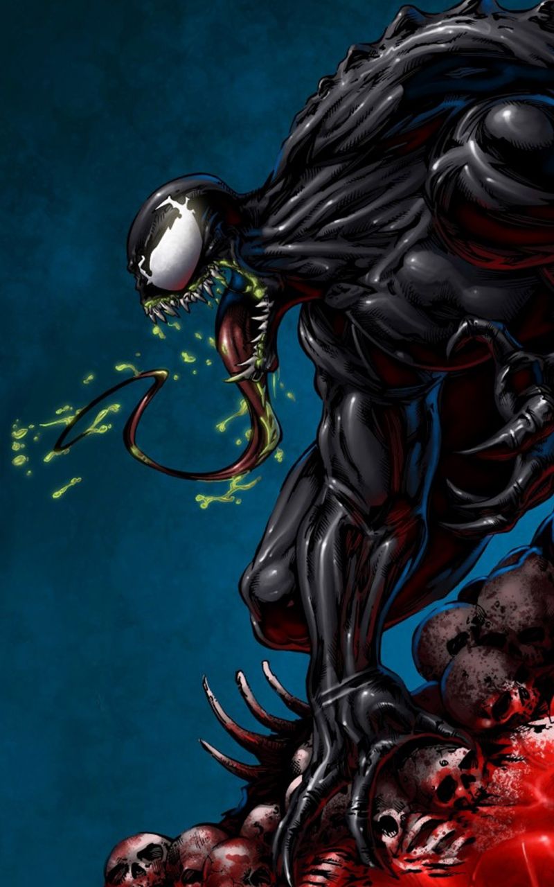 Free download Venom Marvel Comics Artwork 4K Ultra HD Mobile