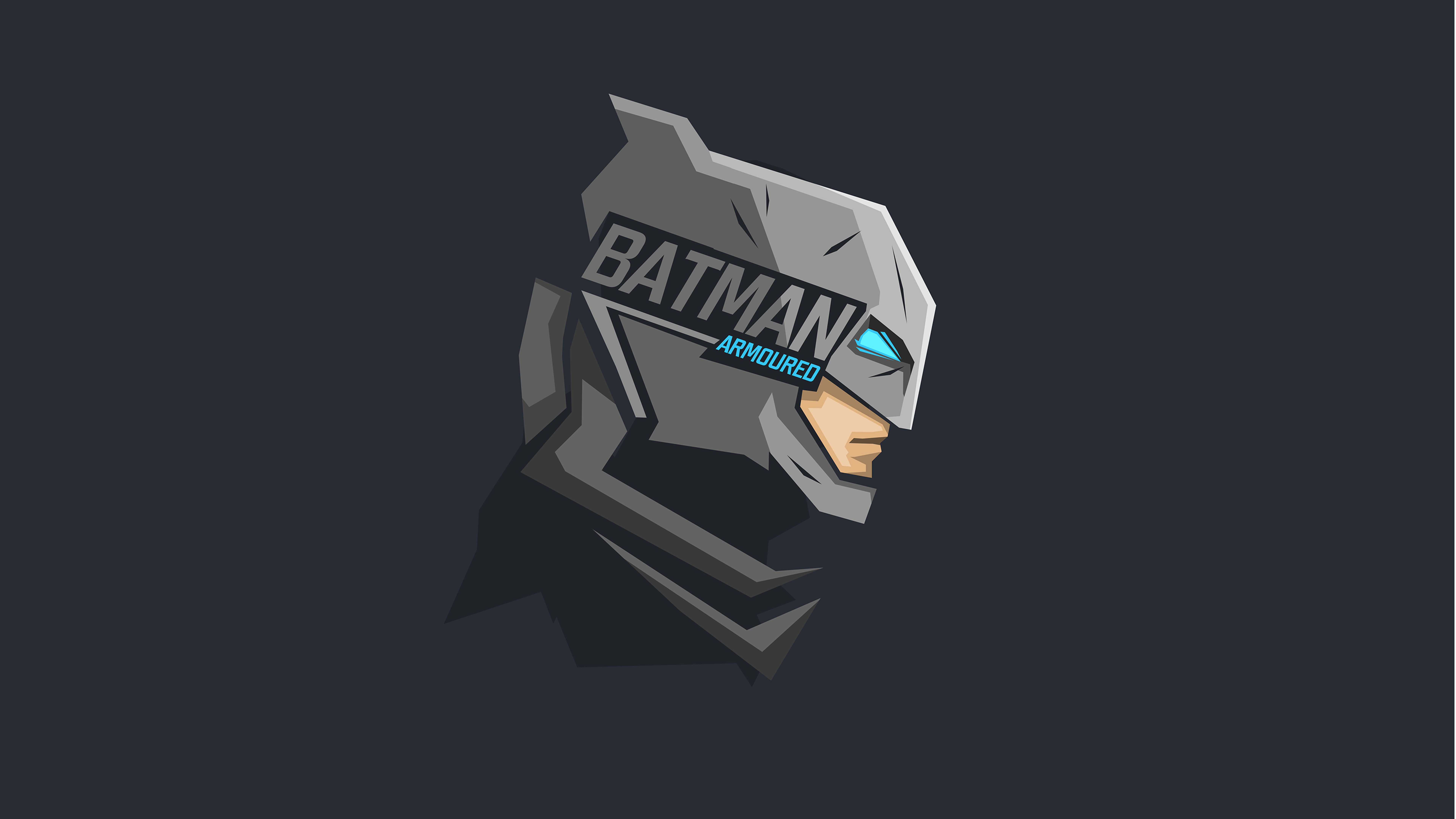 Batman Mask Minimalism 8k, HD .hdqwalls.com
