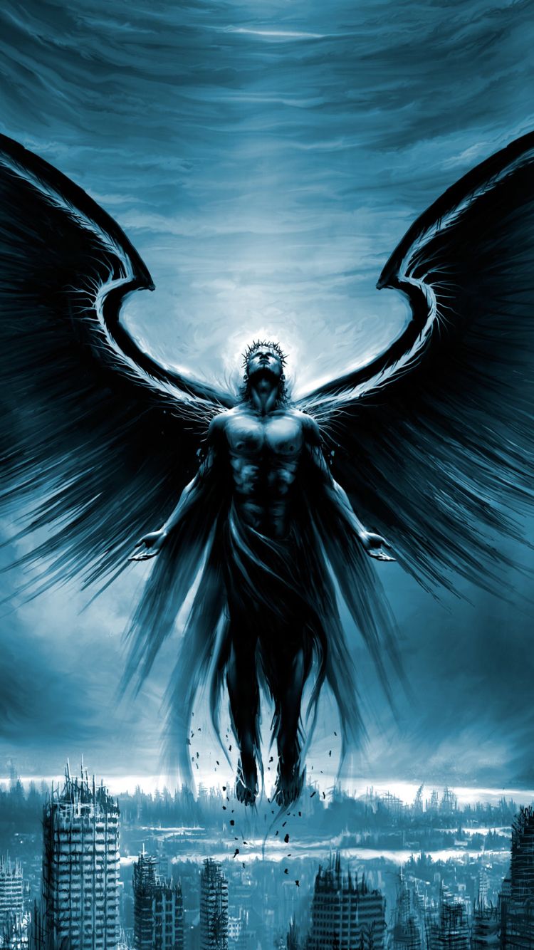 Dark Angel (750x1334) Wallpaper