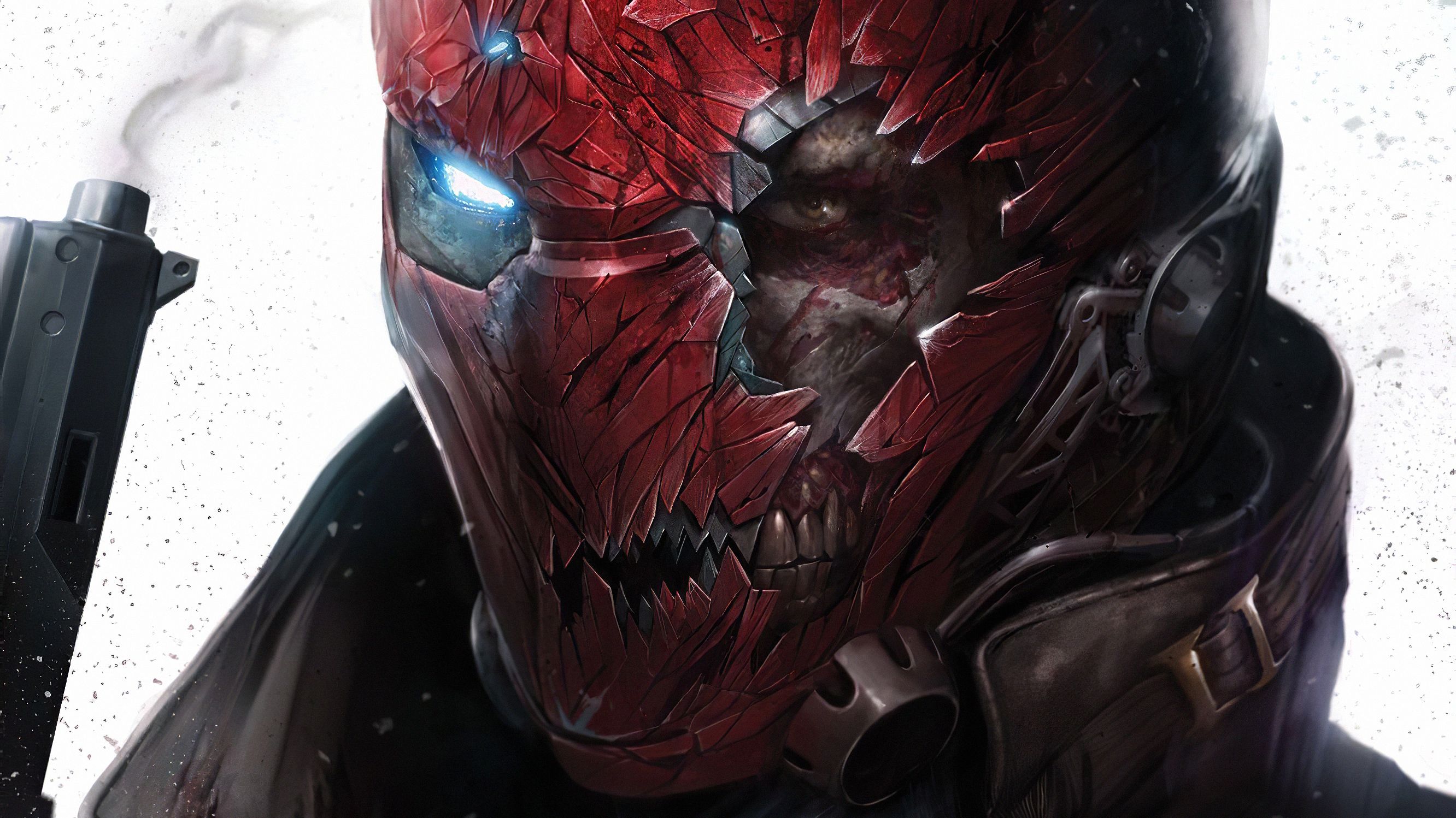 Red Hood Mask, HD Superheroes, 4k Wallpaper, Image, Background, Photo and Picture