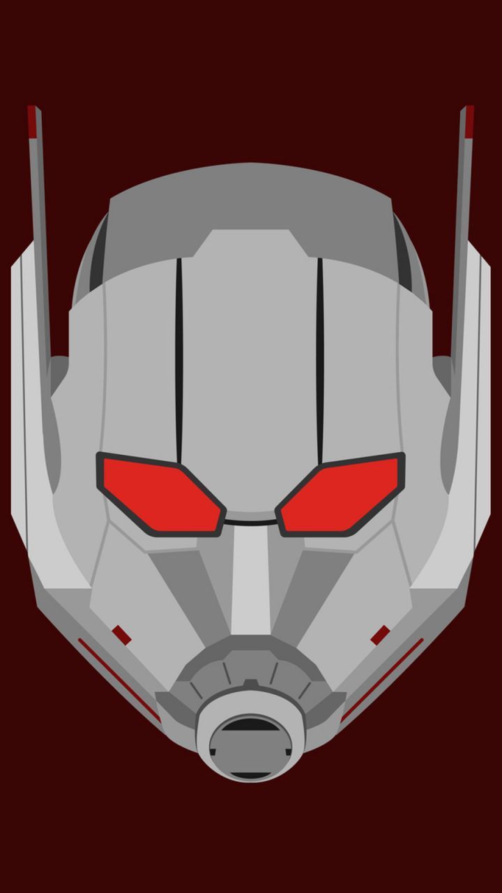 Dreaded Wallpaper Ant Man, Mask, Superhero, Minimal, 720x1280