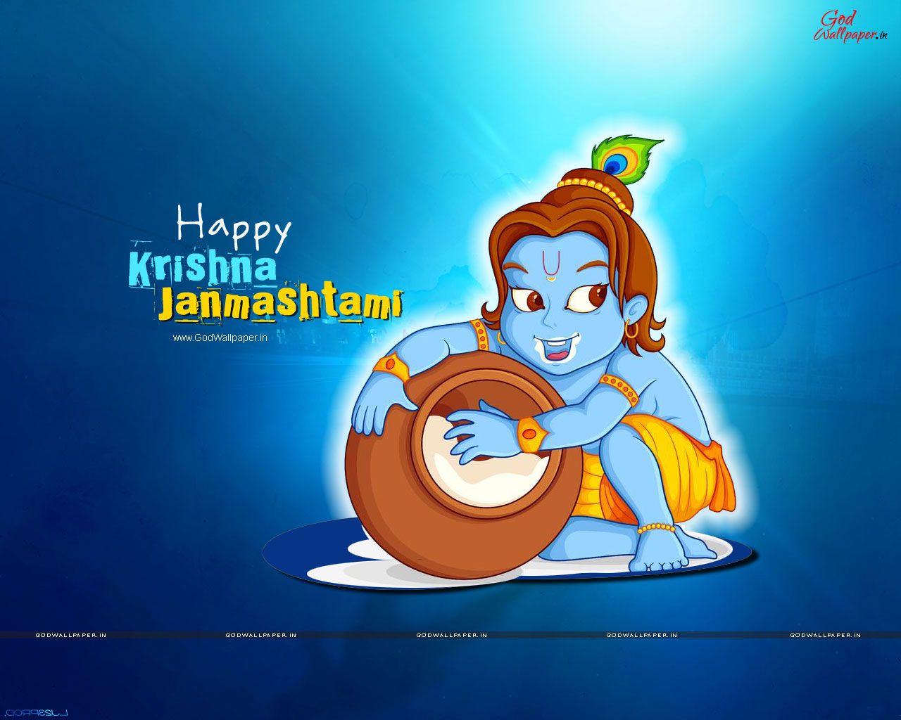 Krishna Janmashtami HD Desktop Wallpapers - Wallpaper Cave