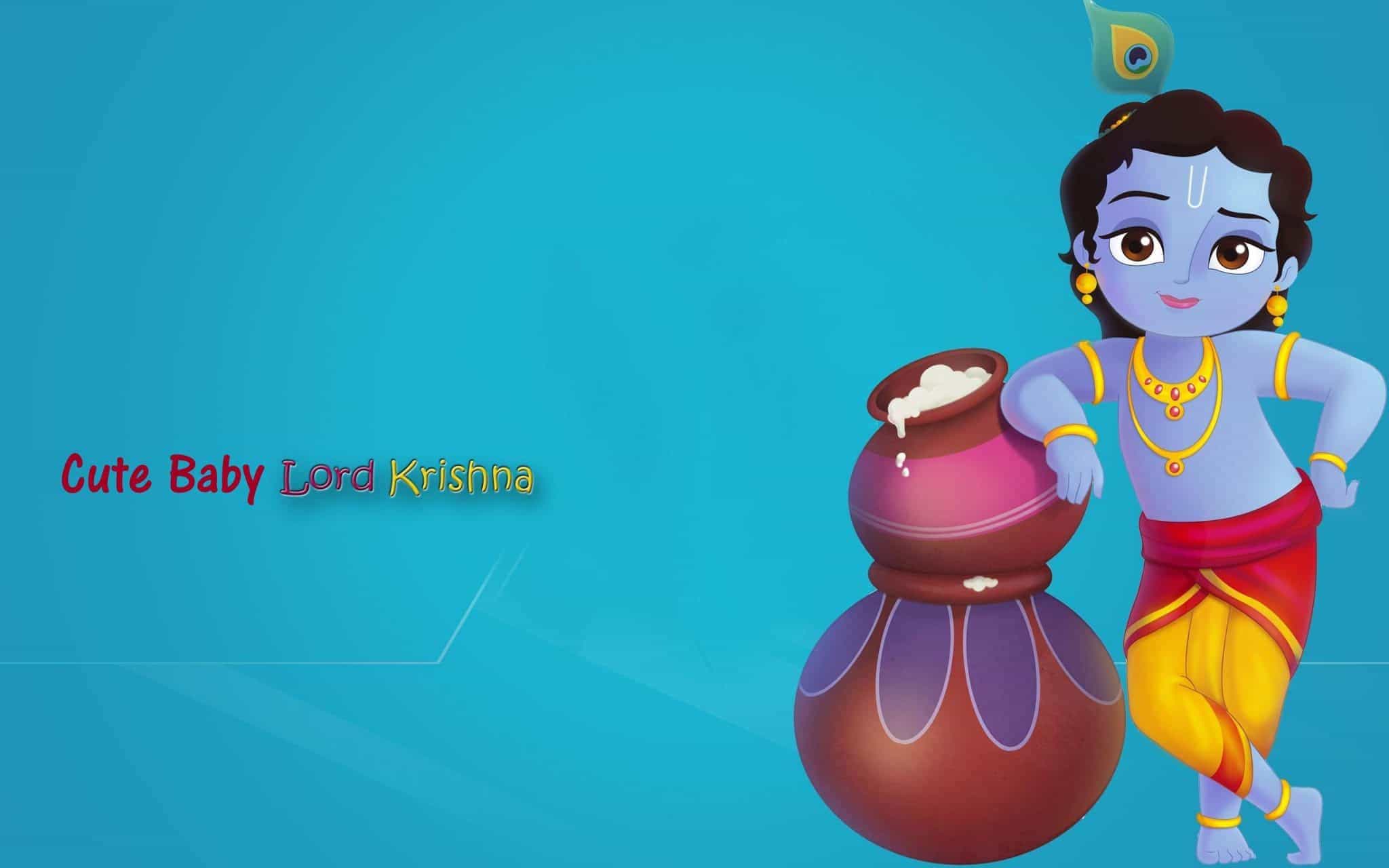 Krishna Janmashtami Animated Wallpaper 2017 Free Download HD