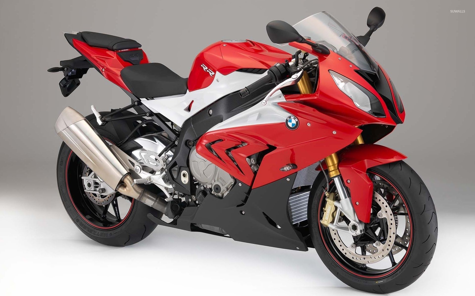 red and white BMW S1000RR wallpaper wallpaper