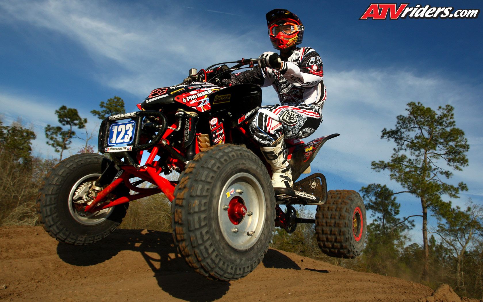 Nick Denoble Jumping his Honda ATV Wallpaper ATV & UTV Desktop Wallpaper March 31st, 2010