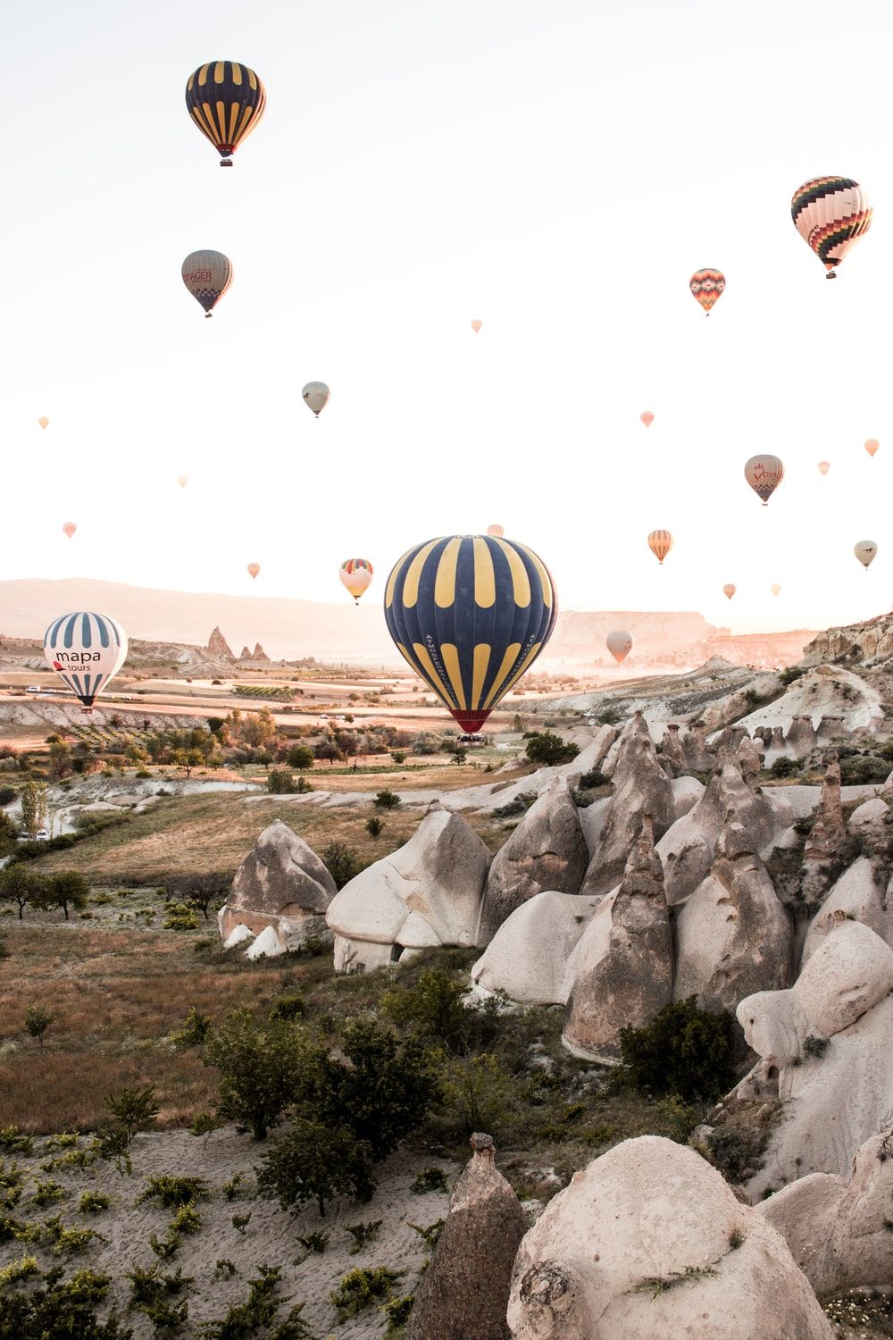 Stunning Cappadocia Turkey Picture Scenic Travel Photo