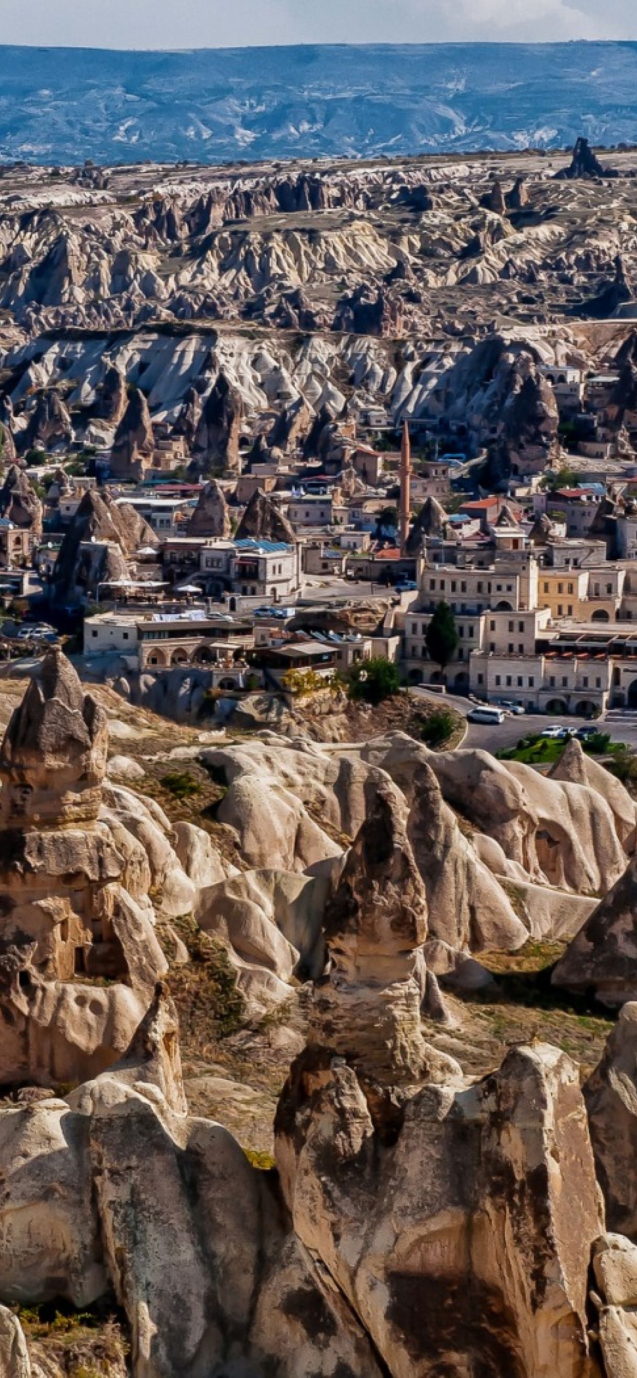 uchisar, cappadocia, turkey iPhone XS MAX Wallpaper, HD