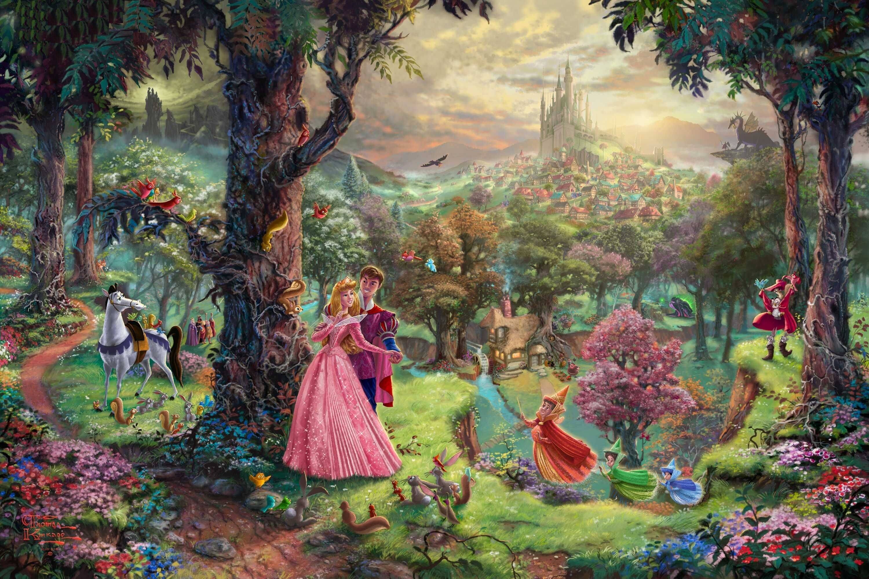 Sleeping Beauty Wallpaper