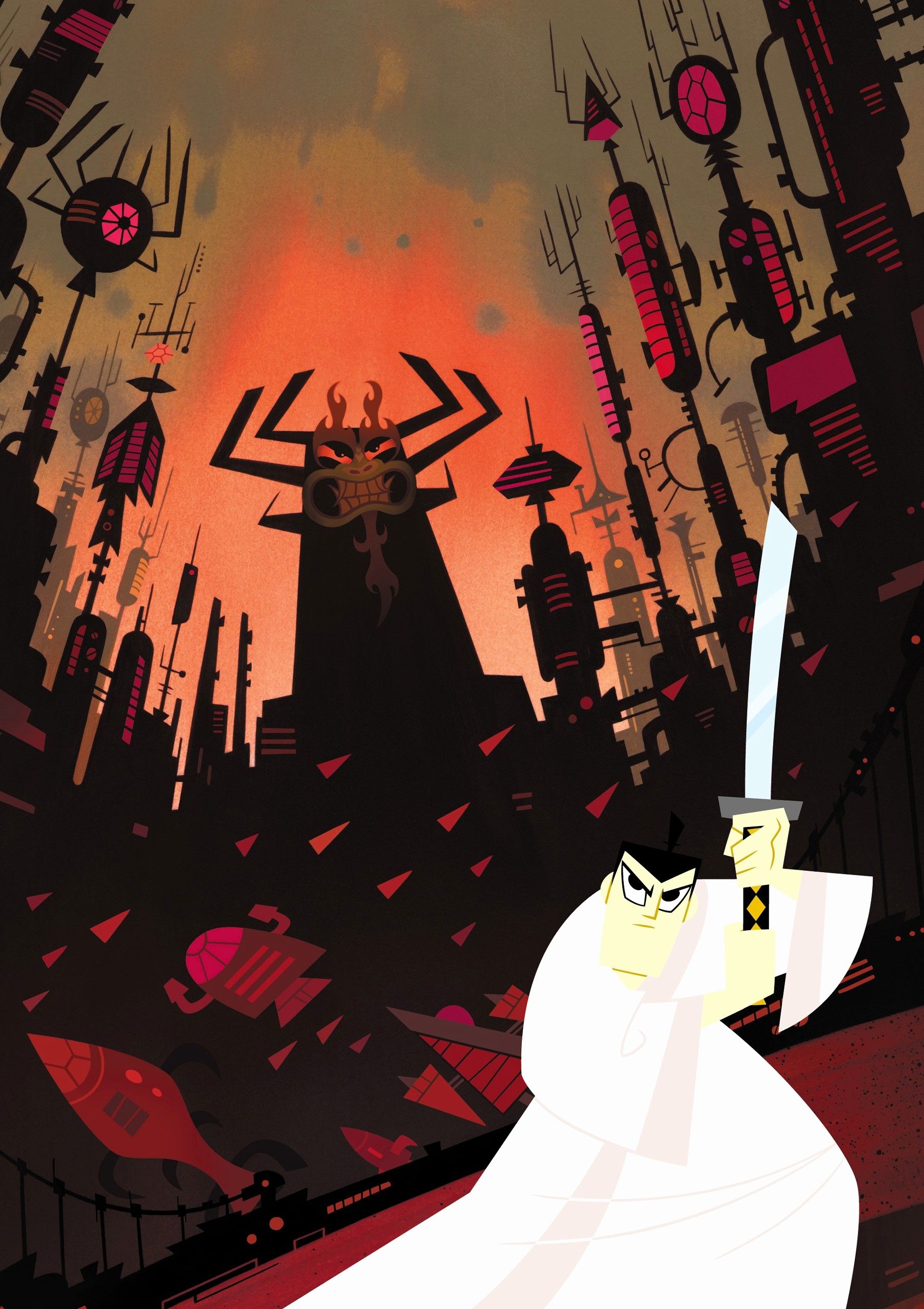Luxury Samurai Jack Phone Wallpaper for You of The Hudson