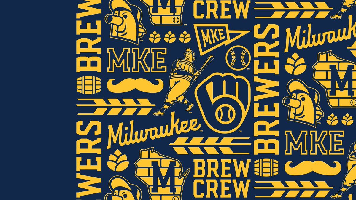 Milwaukee Brewers ☑️ Lock Screen ☑️ Home