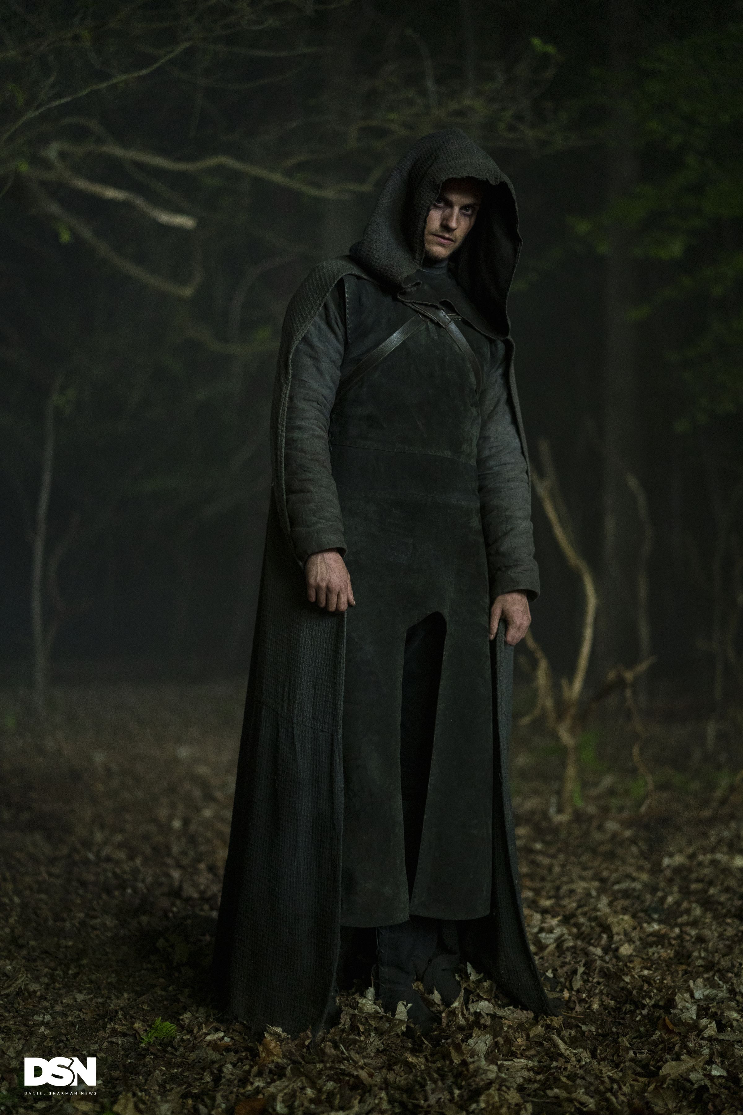 Daniel Sharman as The Weeping Monk in Cursed