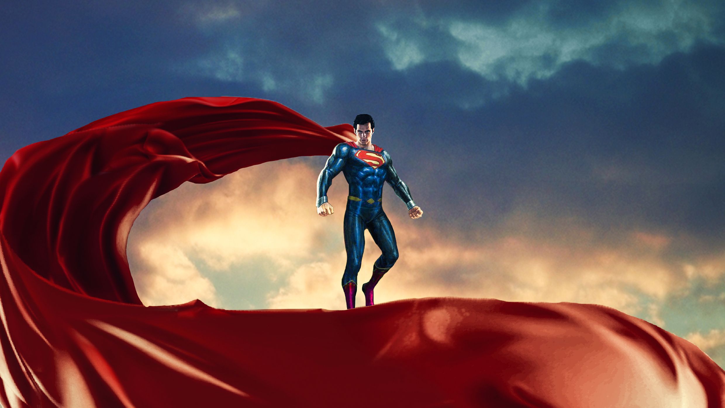 Superman Red Cape, HD Superheroes, 4k Wallpaper, Image