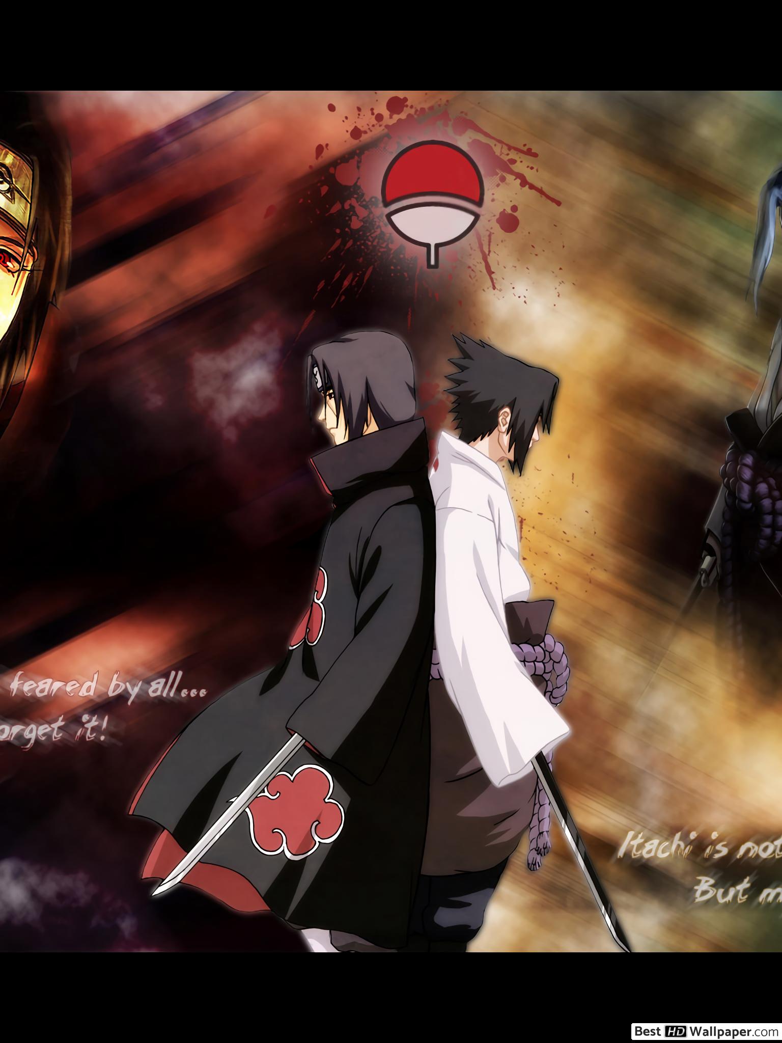Anime Naruto Sasuke Itachi HD Wallpaper Download