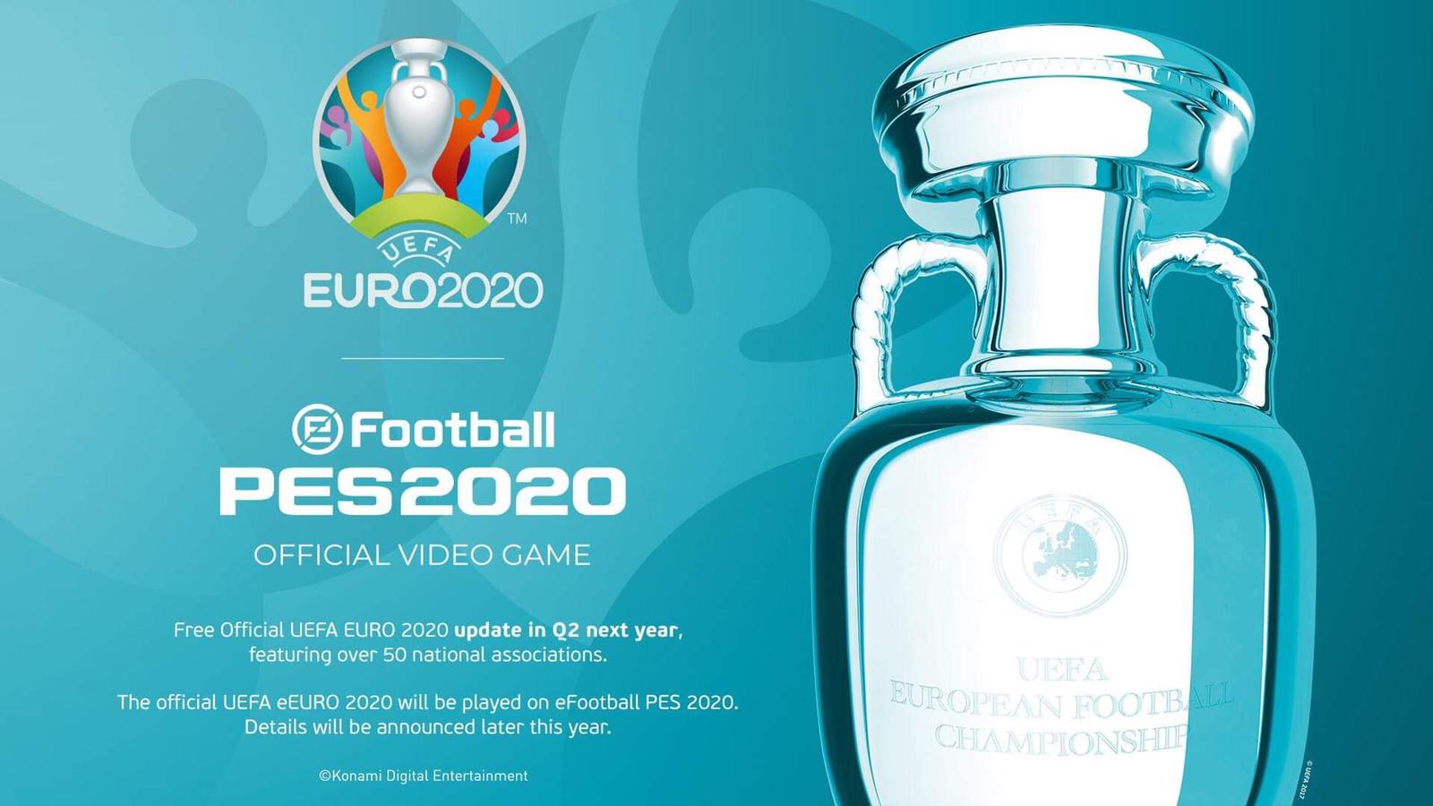 UEFA Euro 2020. PES 2020 Leagues & Competitions. Pro Evolution Soccer 2020 eFootball Database