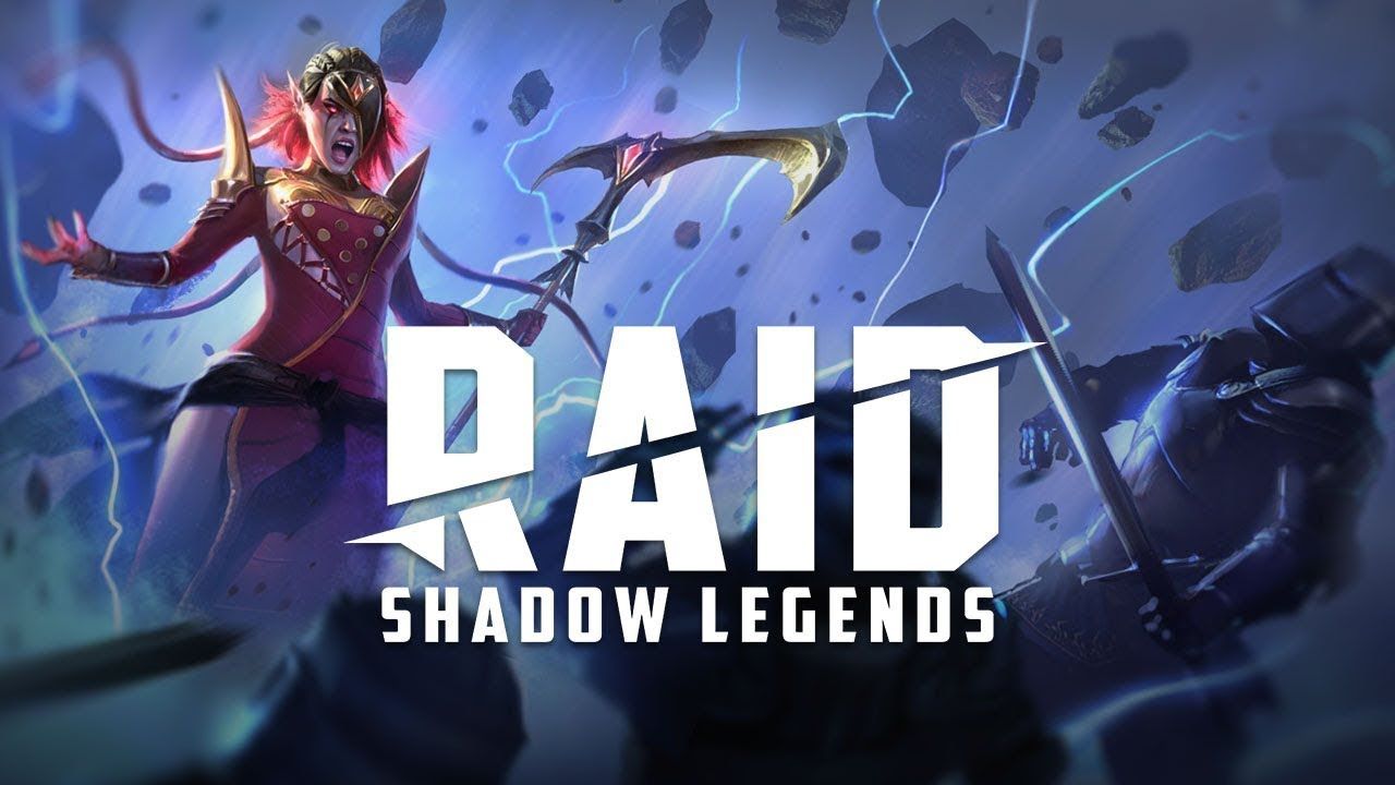 raid shadow legends ad girl