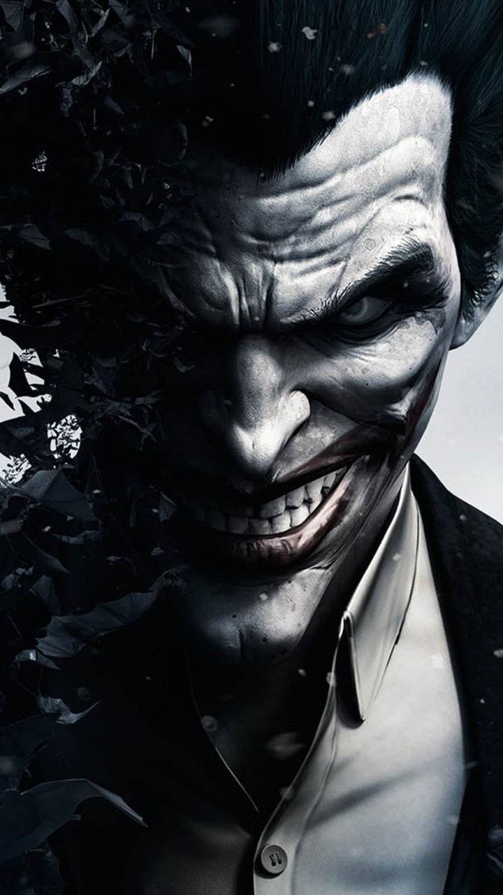 Joker Black white wallpaper