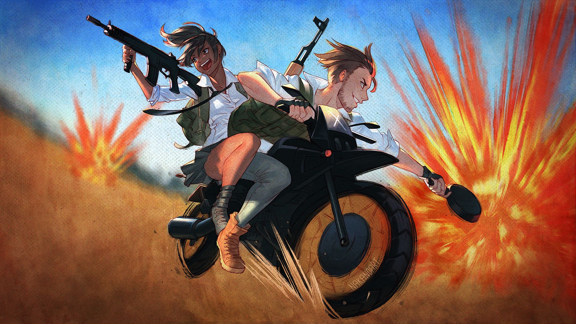 PC Anime PUBG Wallpapers - Wallpaper Cave