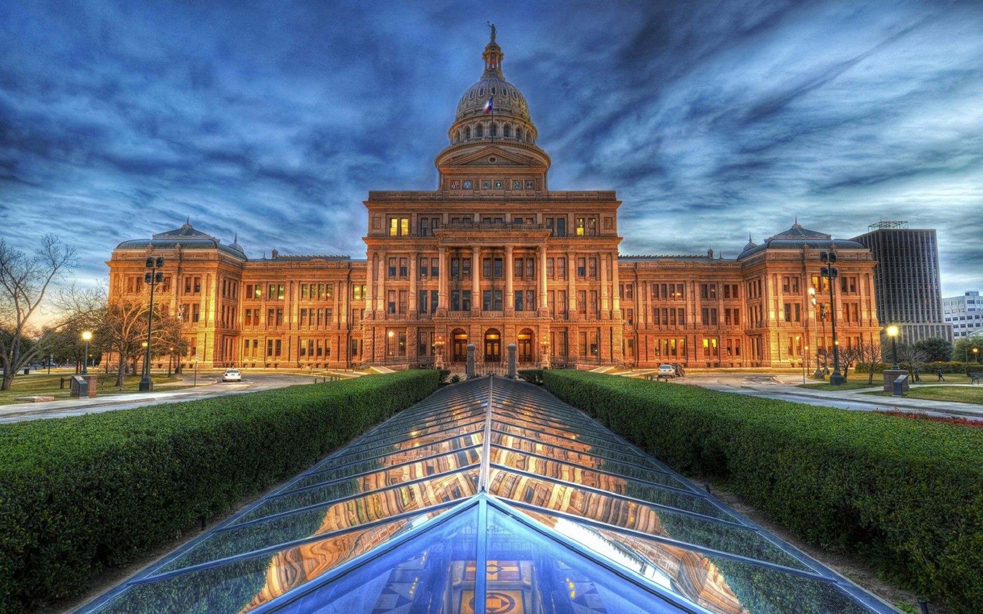 The Texas State Capitol Building Austin, Texas HD Wallpaper