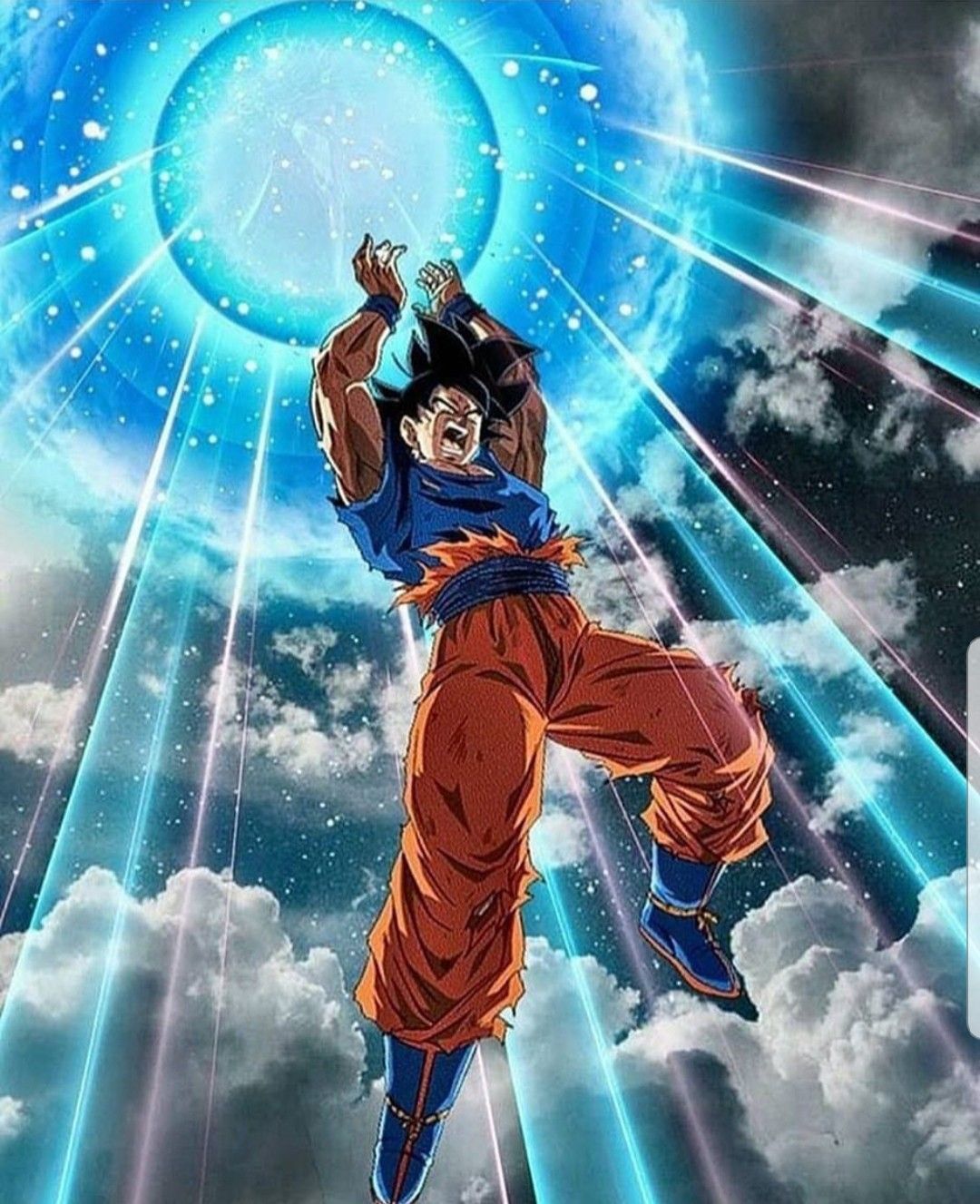 Goku's Spirit Bomb. Dragon ball super manga, Anime dragon ball super, Dragon ball wallpaper