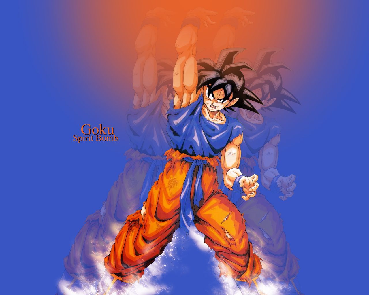 Dragon Ball Wallpaper: Goku: Spirit Bomb