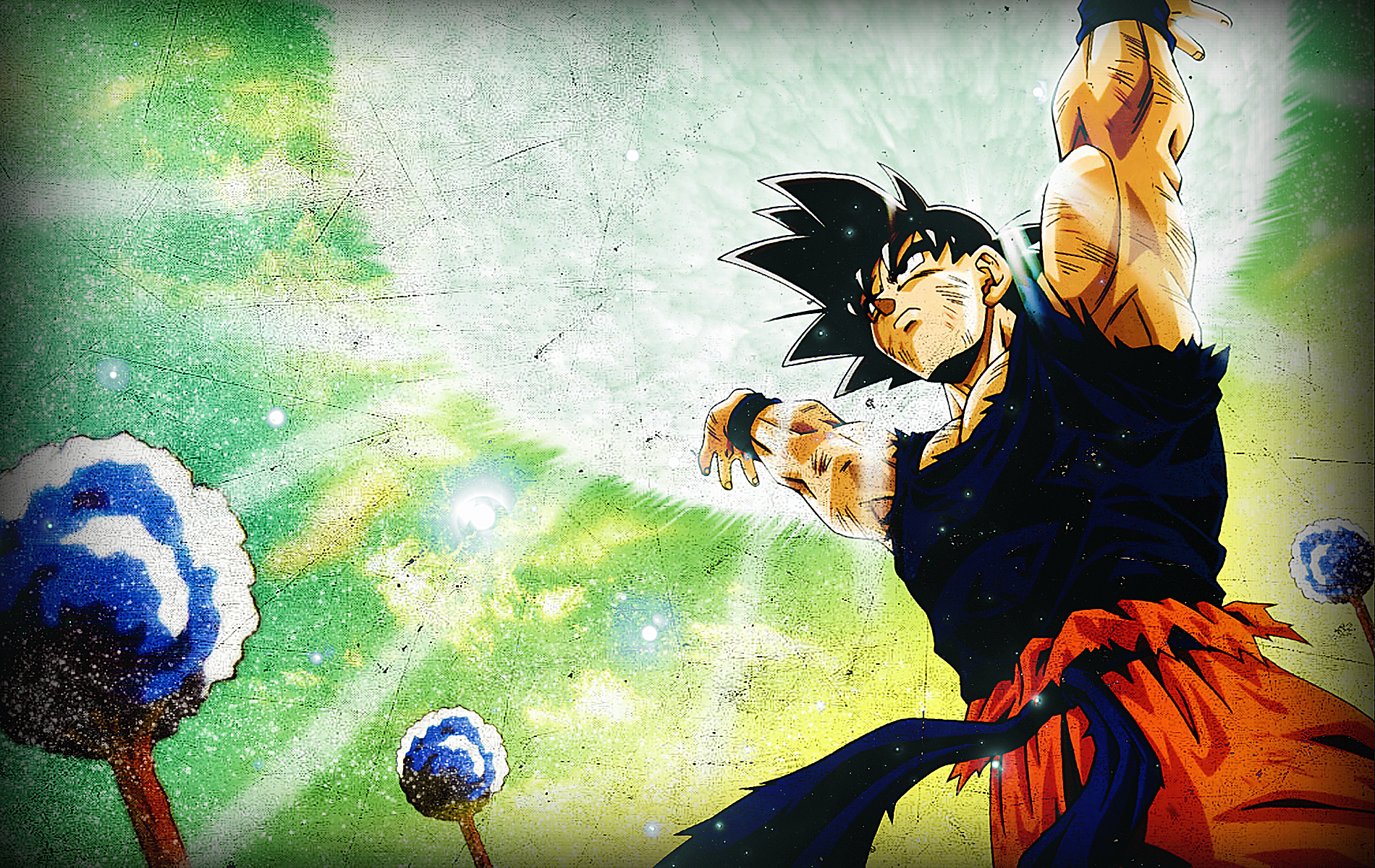 spirit bomb wallpaper