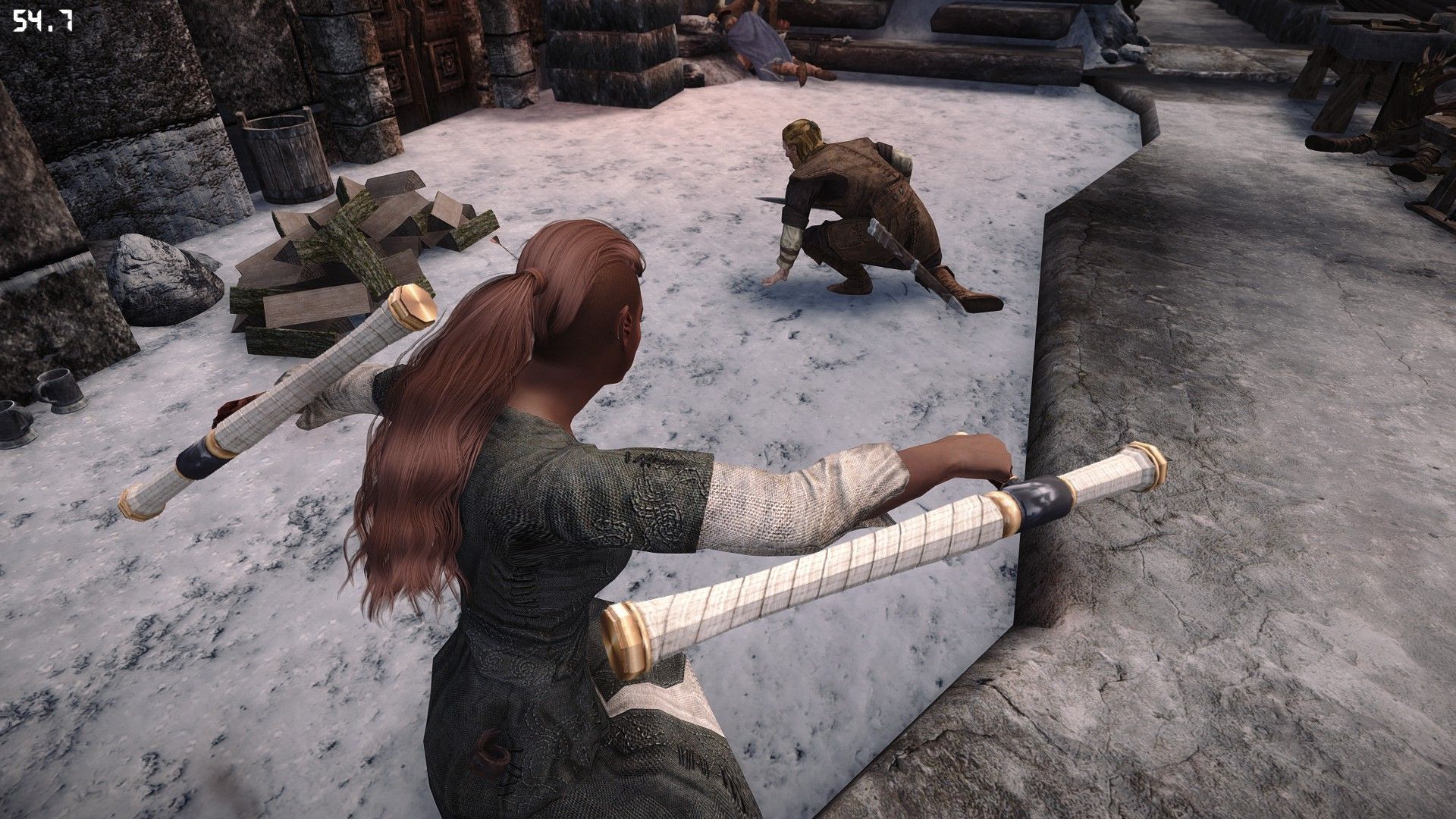 Tonfa Ce at Skyrim Special Edition Nexus and Community