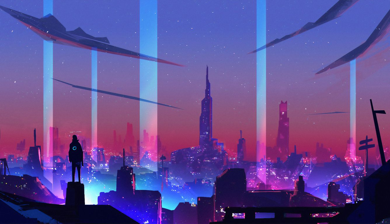 The City Of Neon 4k Laptop HD HD 4k Wallpaper, Image