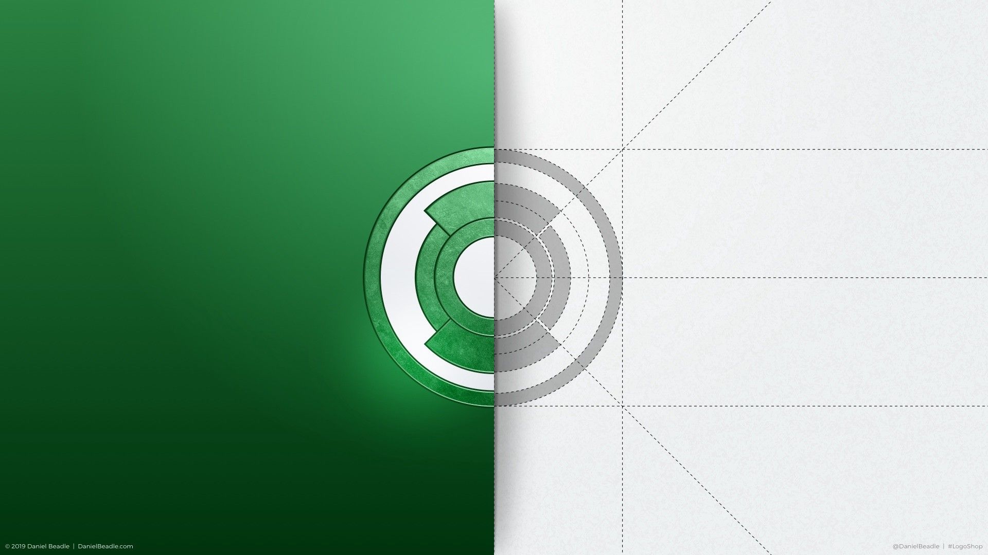 LogoShop Part 7: Green Lantern. Crafting a distinctive mark
