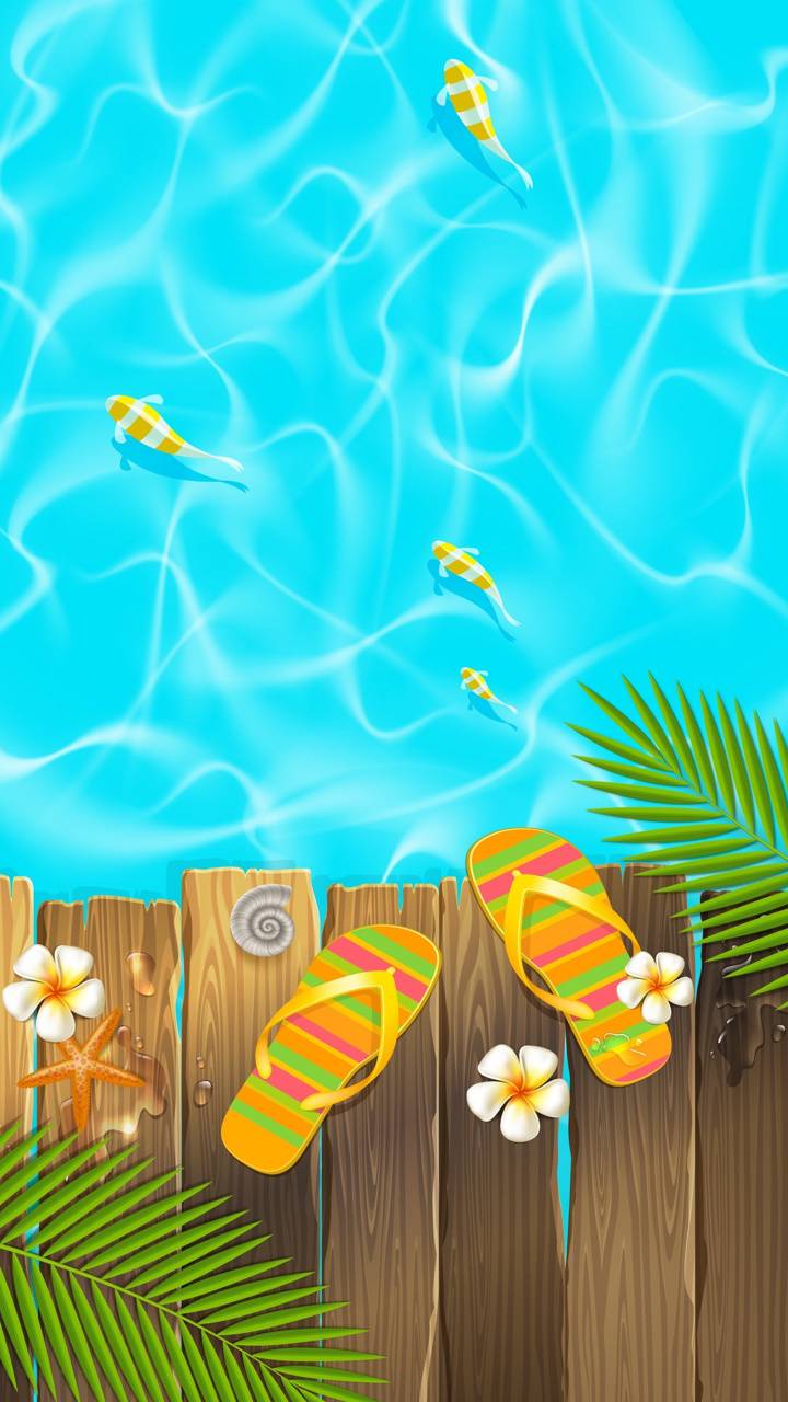 Summer Pool wallpaper
