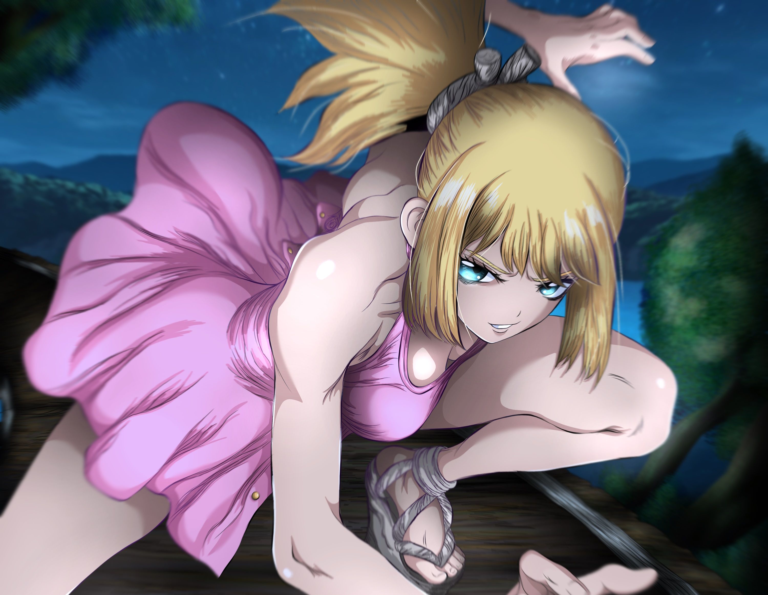 Dr. Stone HD Wallpaper