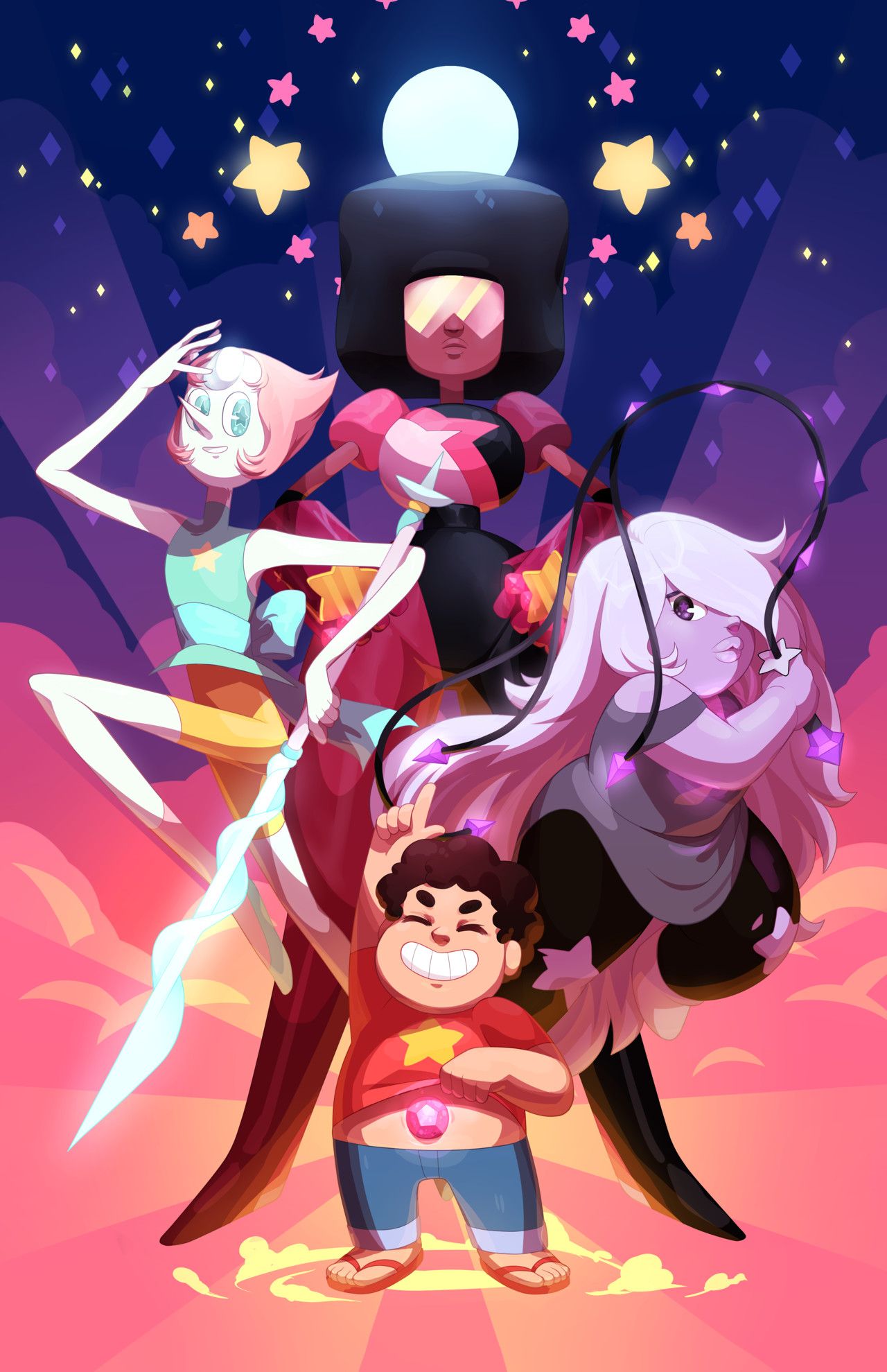 Crystal Gems Wallpapers Wallpaper Cave