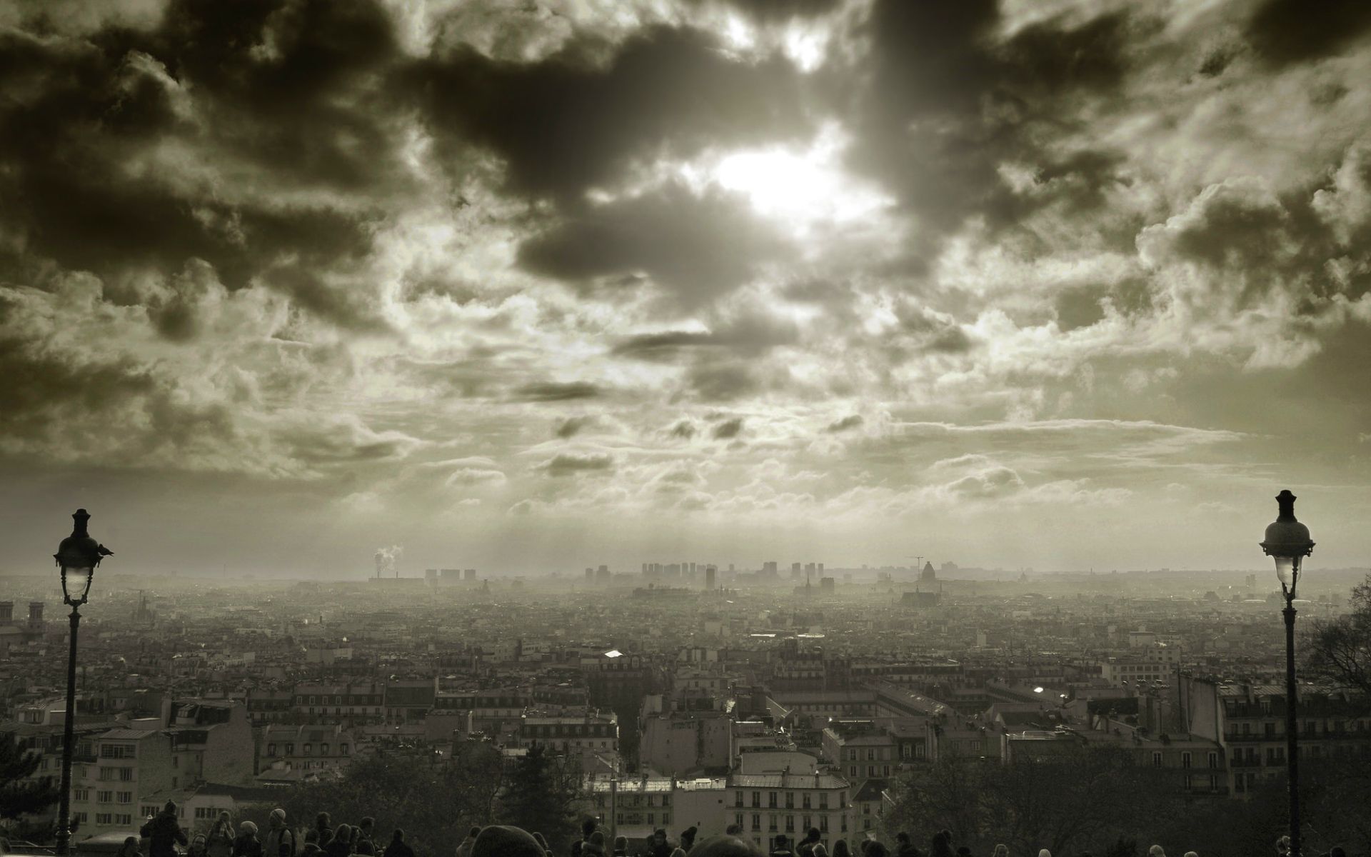 Cloudy day paris france Wallpaper. Picture. France wallpaper