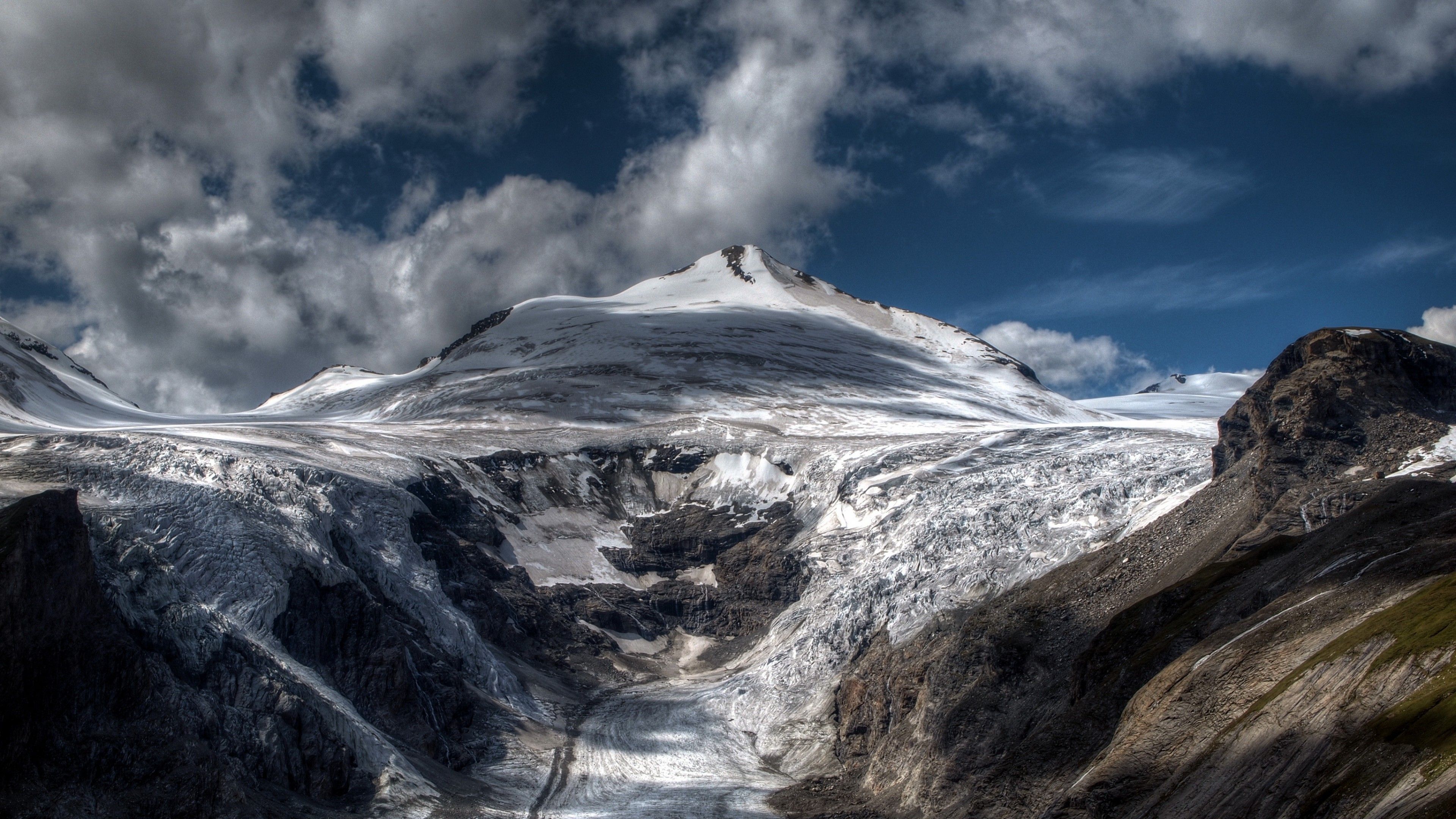 Wallpaper Alps, 4k, HD wallpaper, mountain, tourism, travel, snow