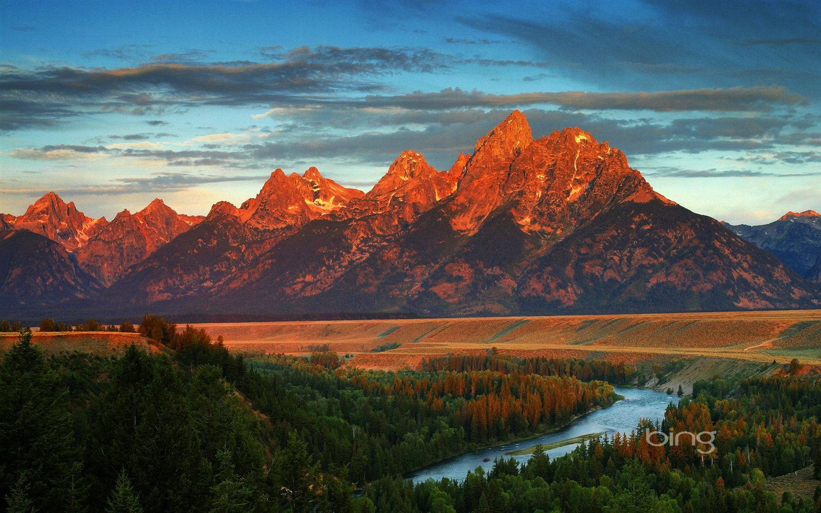 Grand Tetons Desktop Wallpaper