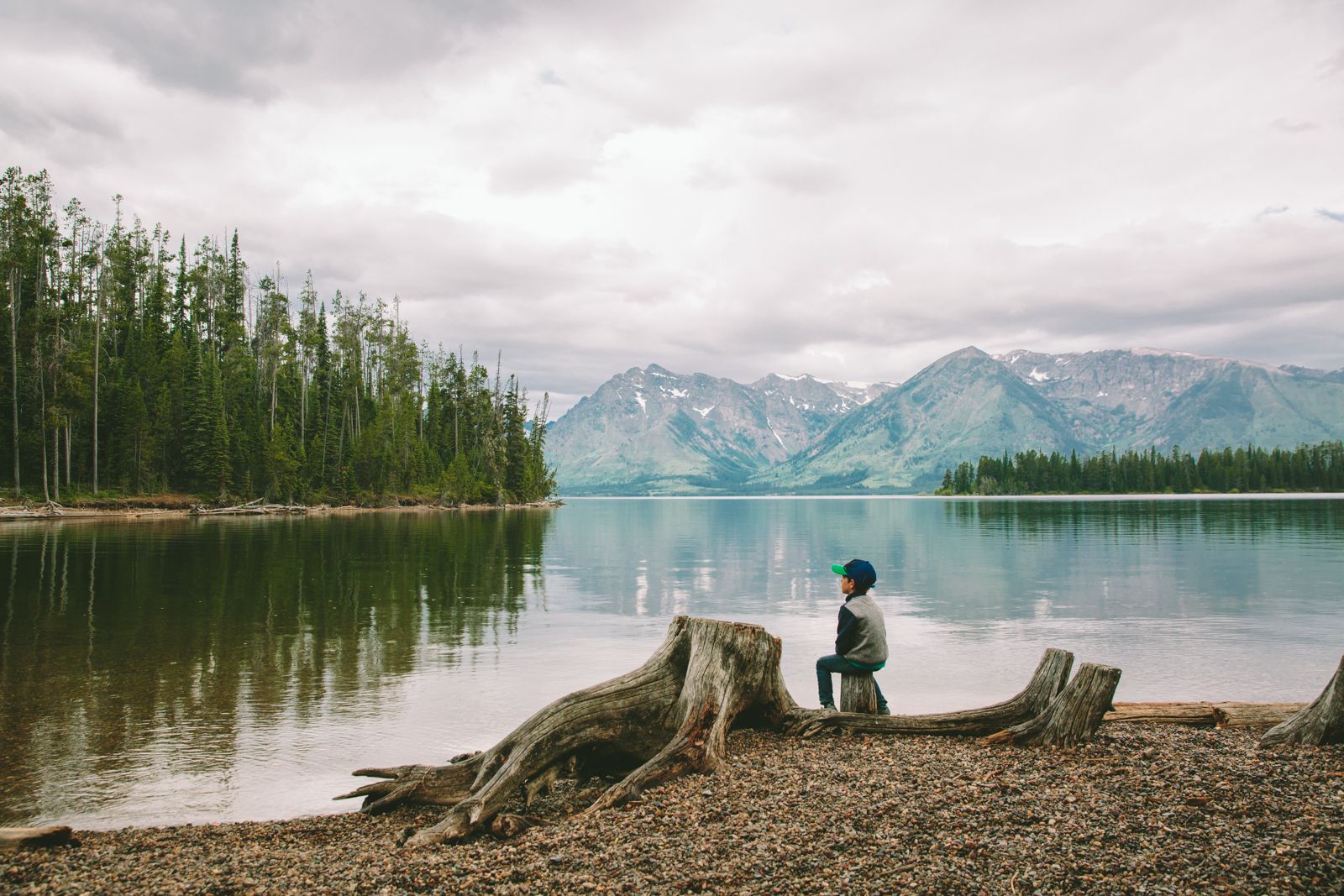 jackson lake hike at grand teton national park! TazaLove Taza