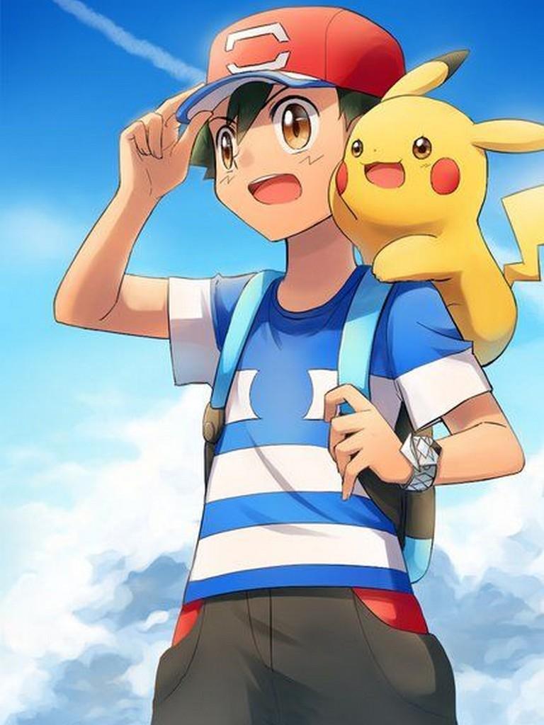 pokemon ash and pikachu