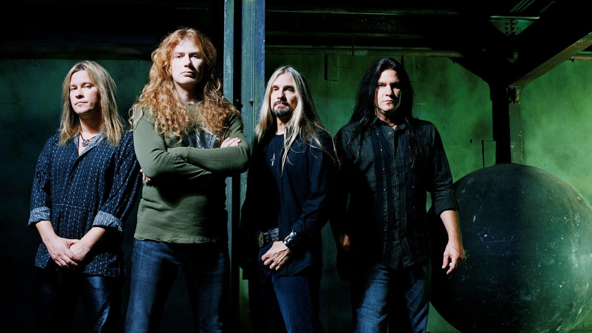 Chris Broderick, Dave Mustaine, David Ellefson, Megadeth, Shawn