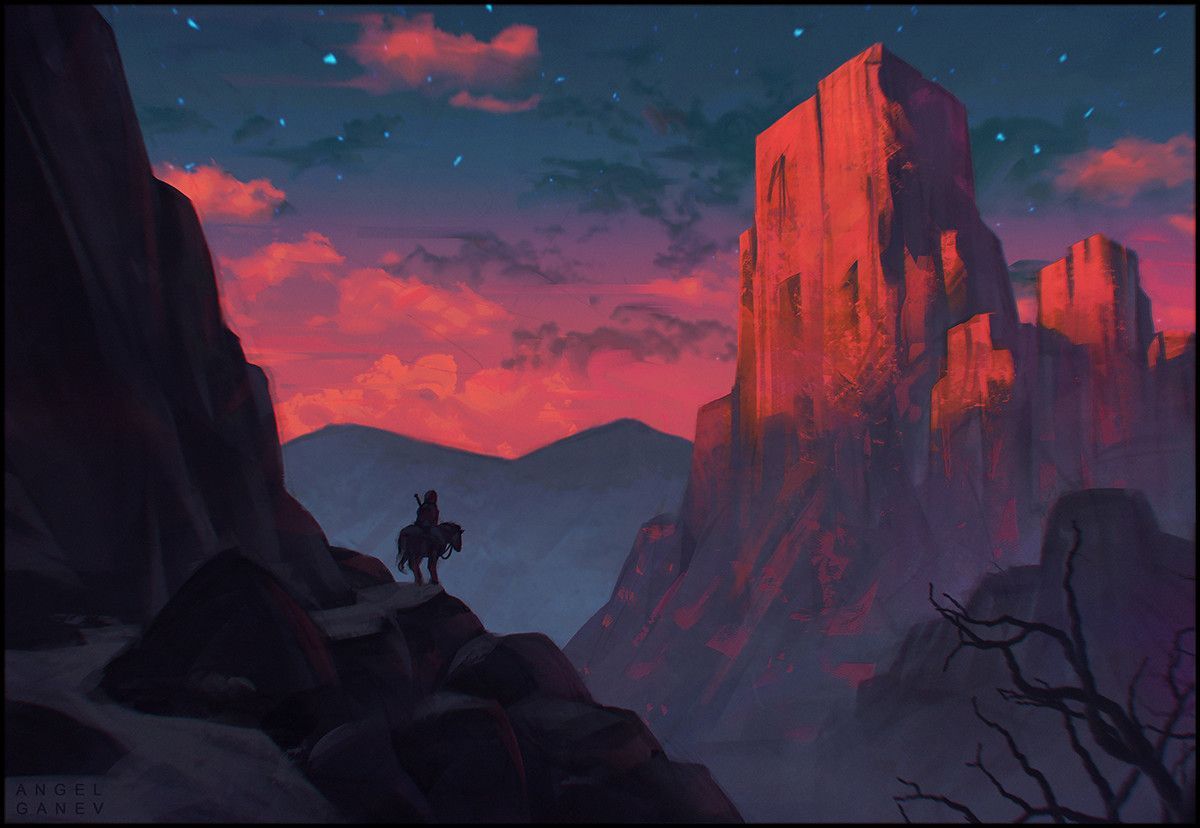 Last Hope by Angel Ganev. Psychedelic illustration, Illustration artwork, Fantasy artist